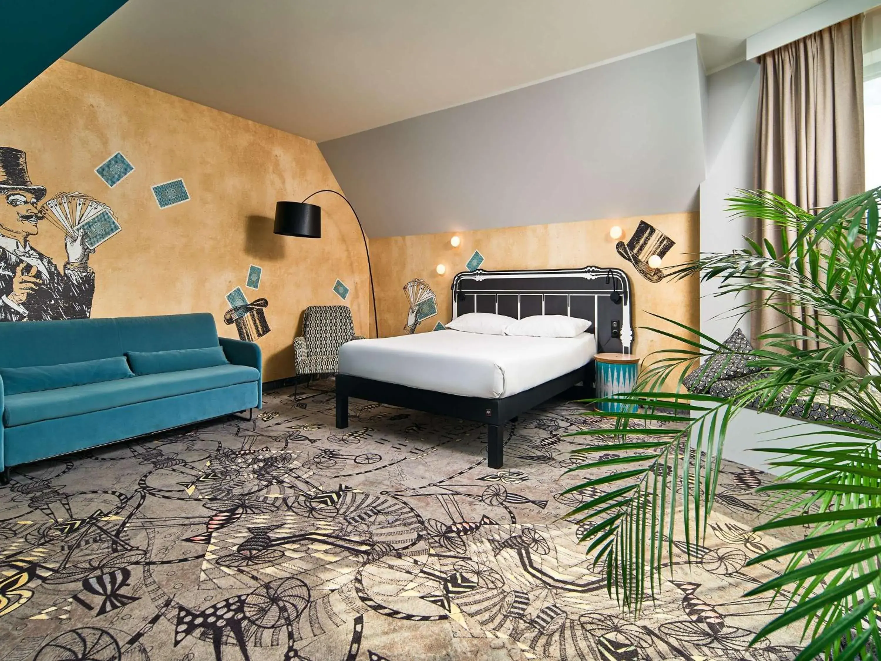 Bedroom, Bed in ibis Styles Szczecin Stare Miasto Bedroom, Bed in ibis Styles Szczecin Stare Miasto