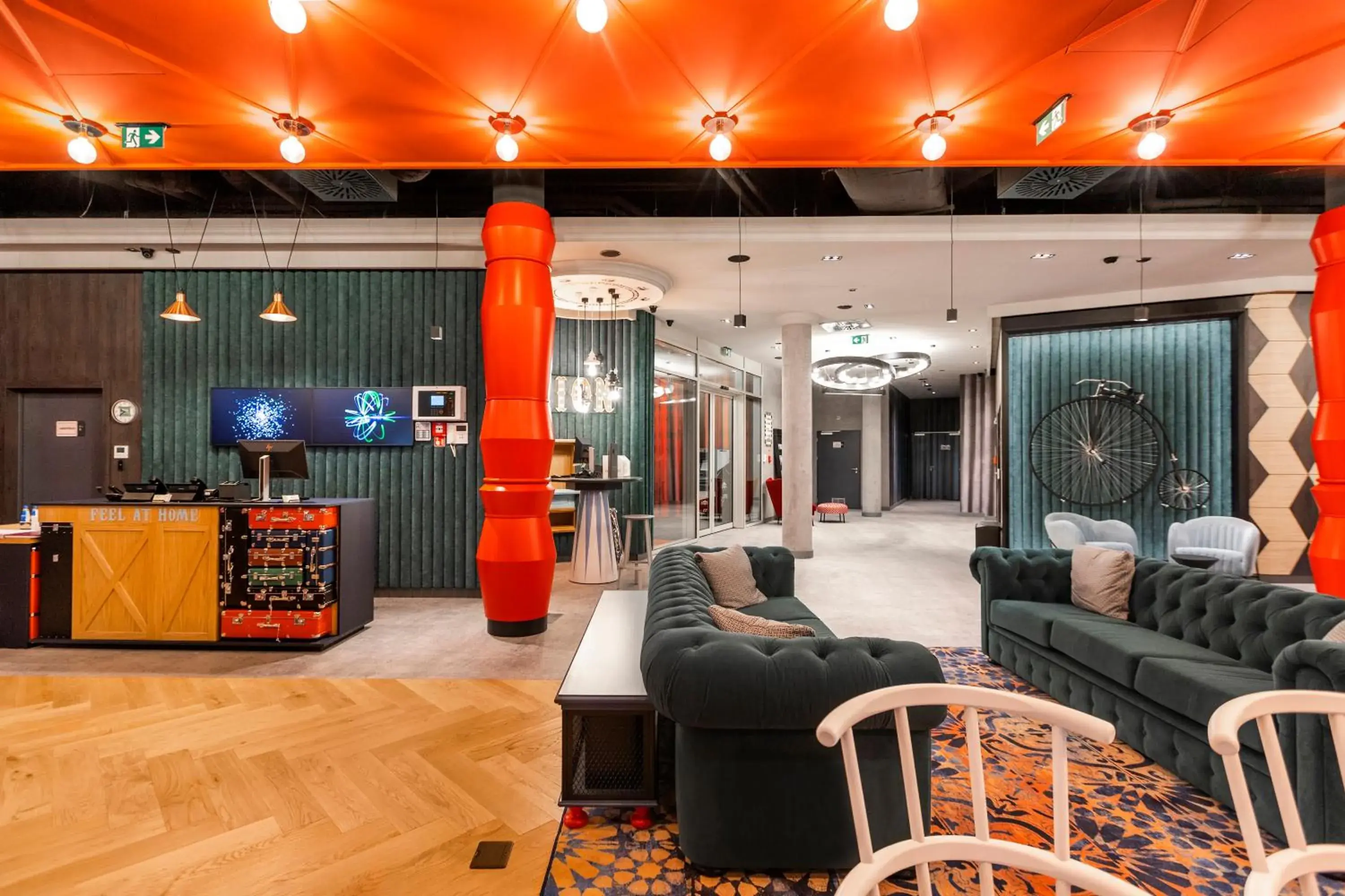 Lobby or reception in ibis Styles Szczecin Stare Miasto Lobby or reception in ibis Styles Szczecin Stare Miasto