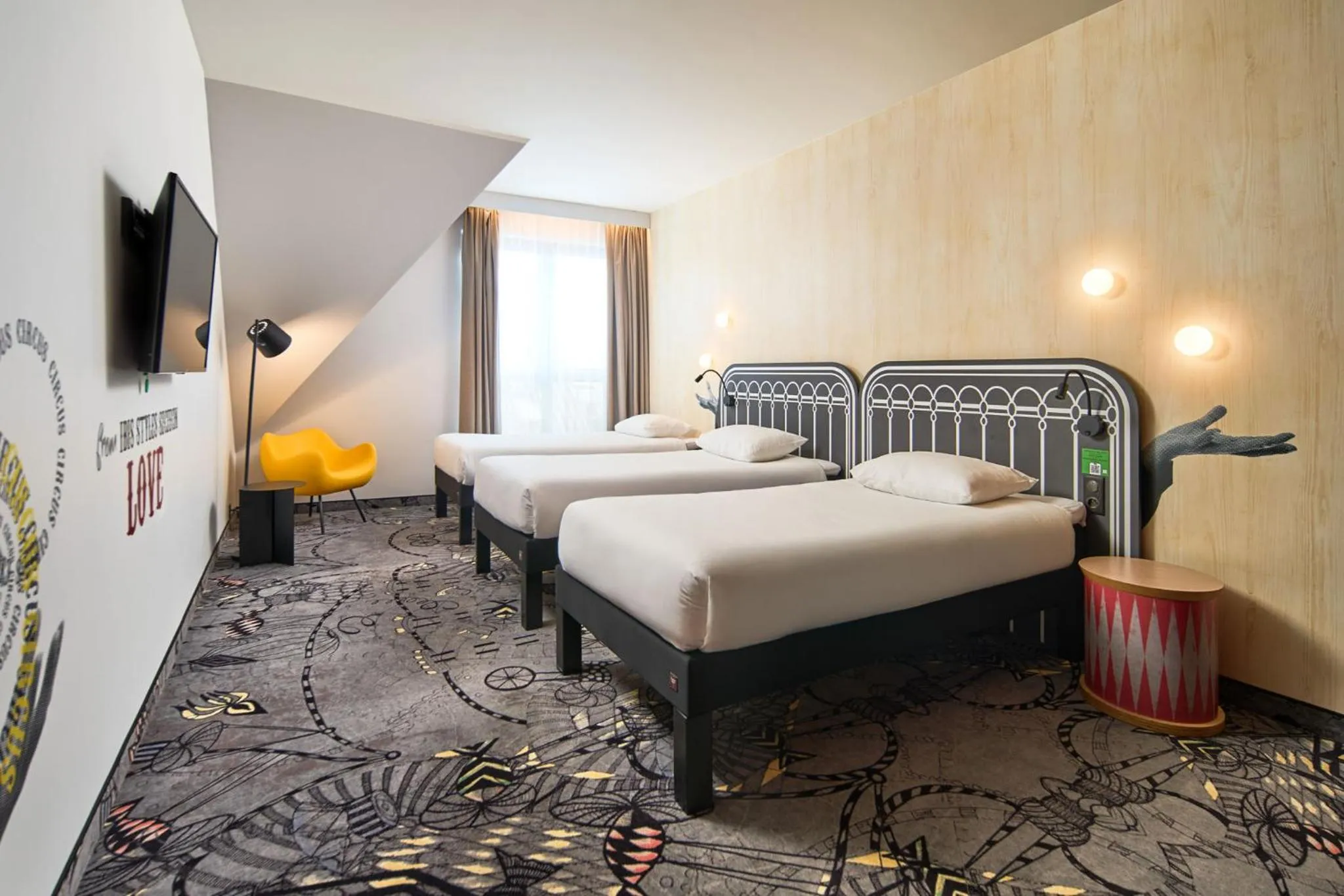 Bed in ibis Styles Szczecin Stare Miasto