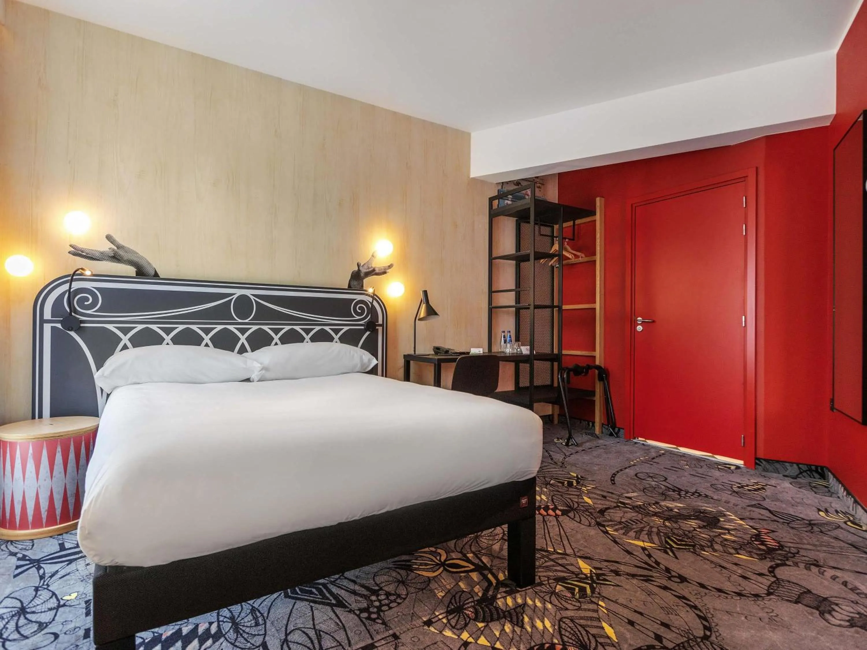 Bedroom, Bed in ibis Styles Szczecin Stare Miasto