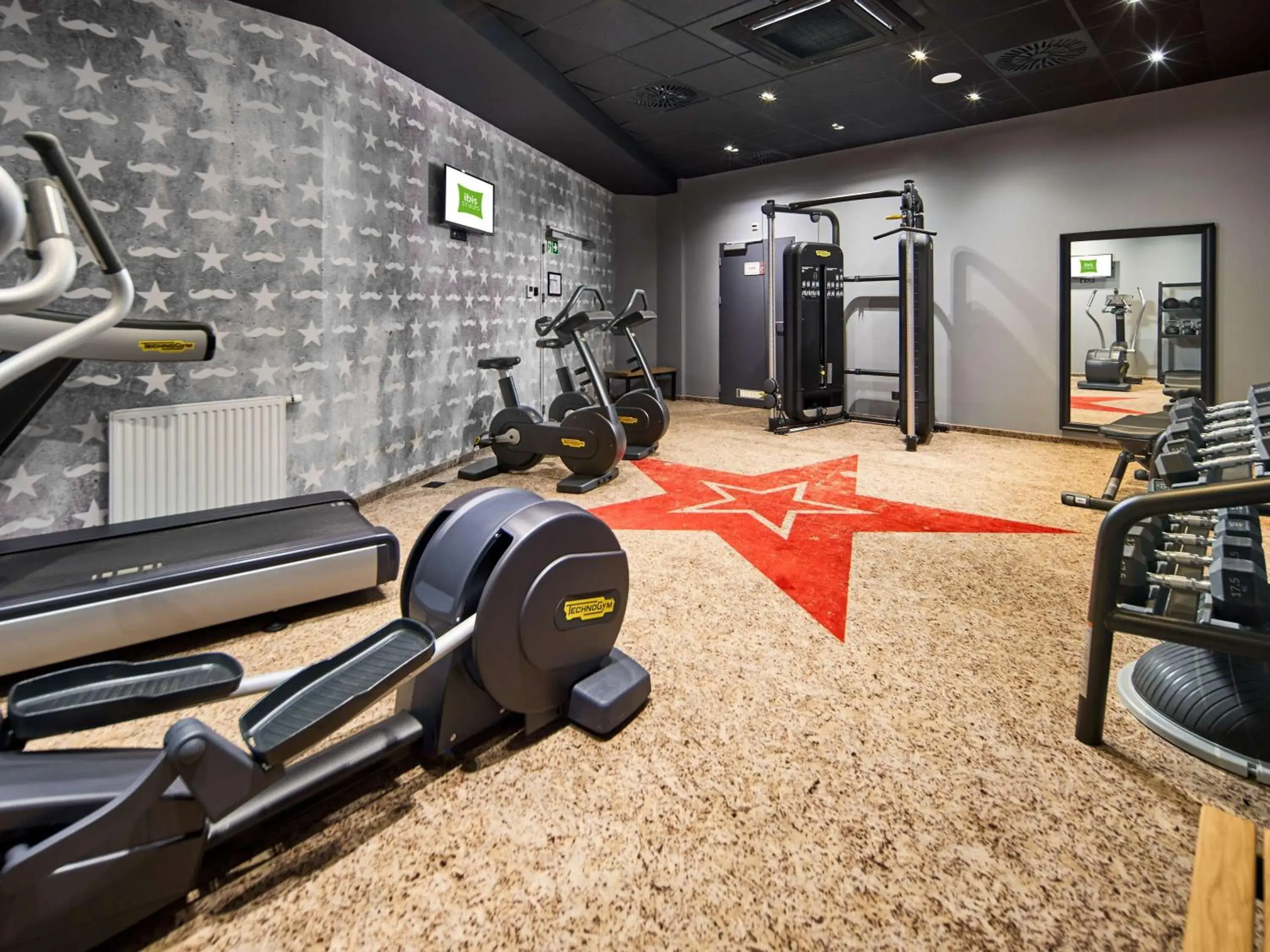 Fitness centre/facilities in ibis Styles Szczecin Stare Miasto Fitness centre/facilities in ibis Styles Szczecin Stare Miasto