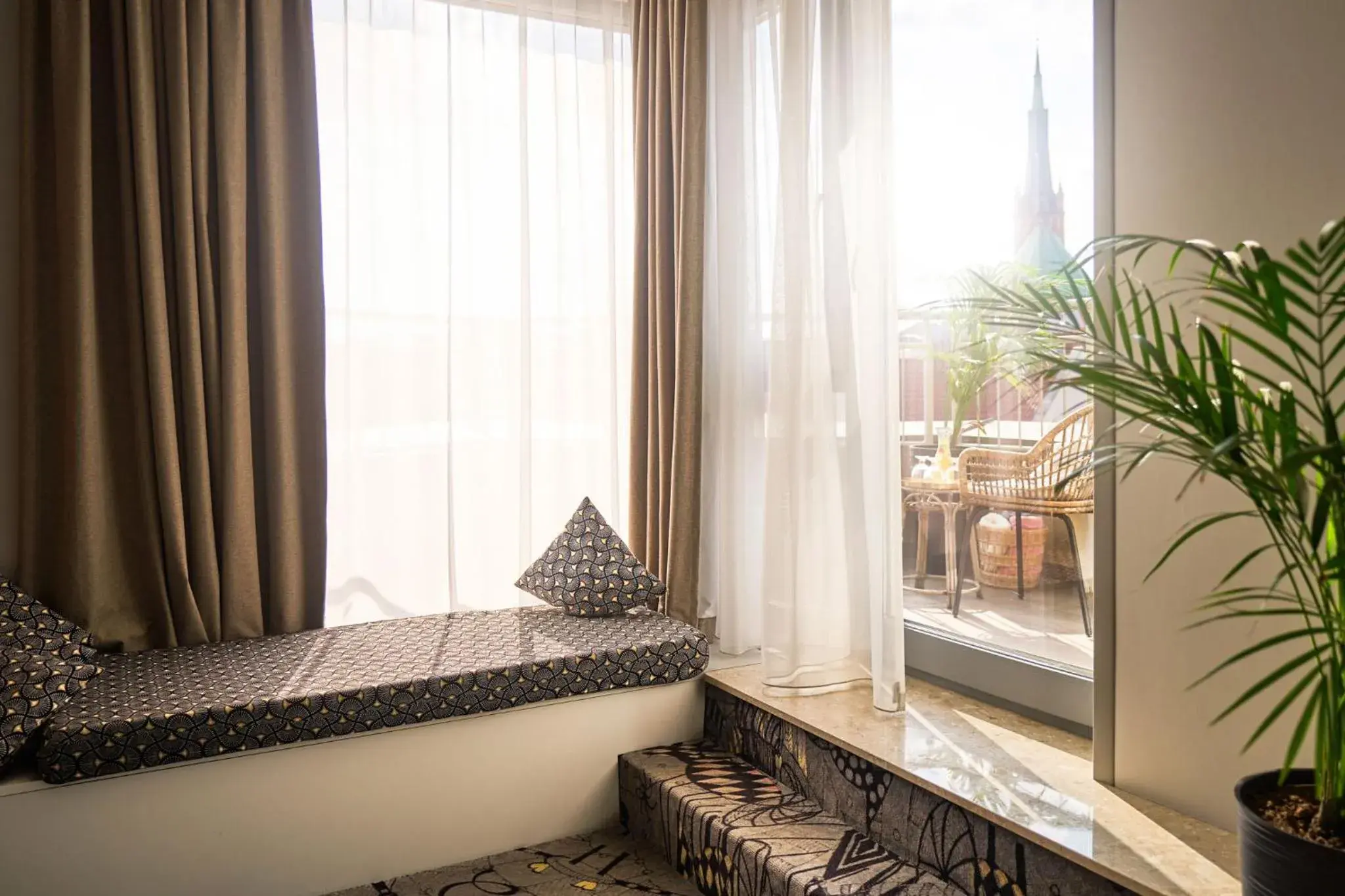 View (from property/room), Bed in ibis Styles Szczecin Stare Miasto View (from property/room), Bed in ibis Styles Szczecin Stare Miasto