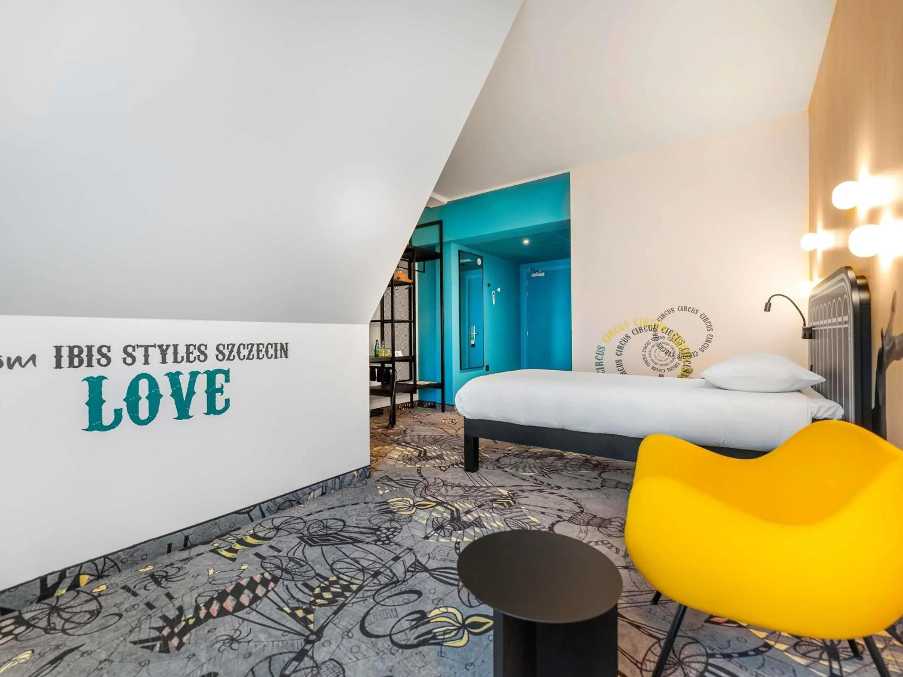 Bedroom, Bed in ibis Styles Szczecin Stare Miasto Bedroom, Bed in ibis Styles Szczecin Stare Miasto