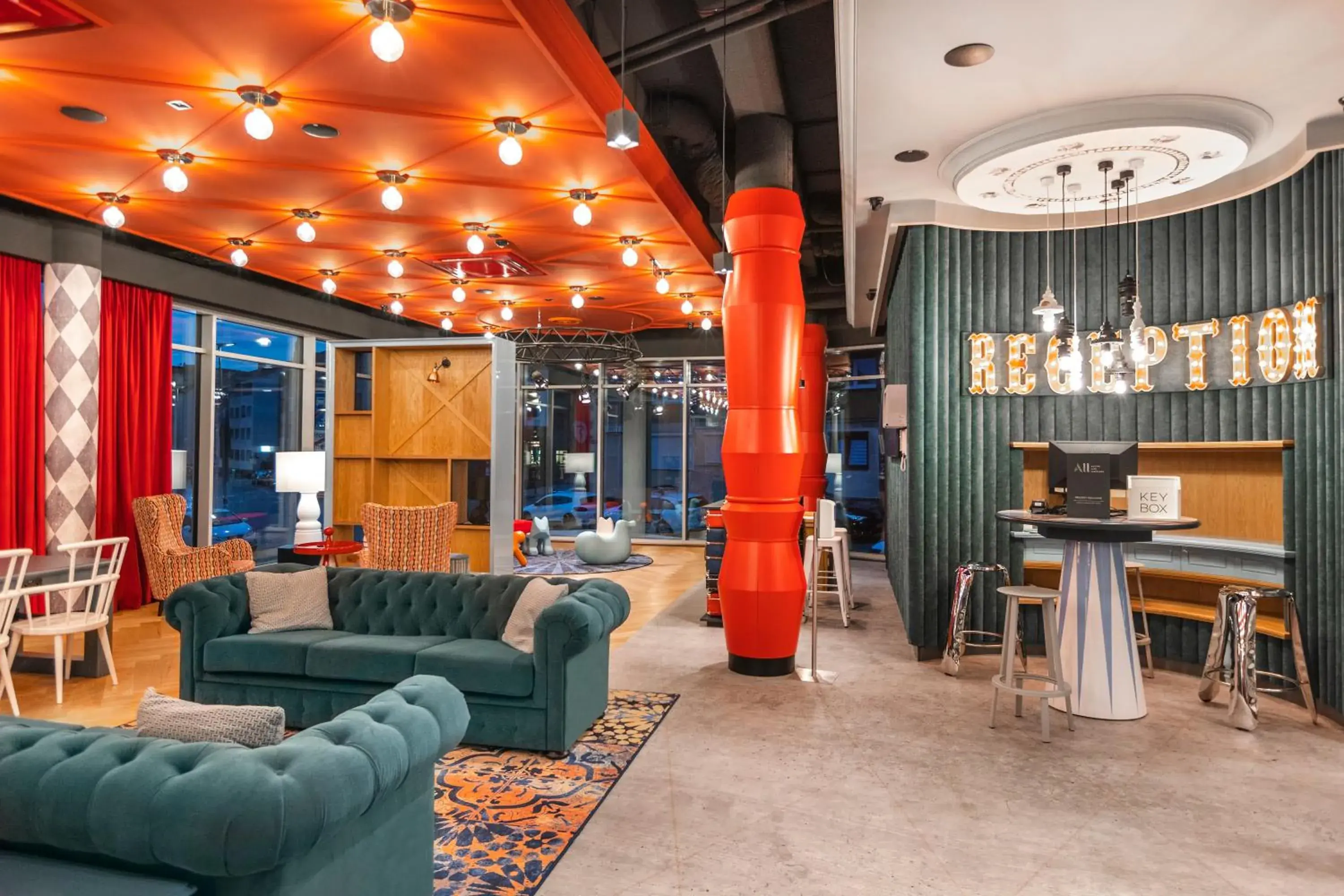 Lobby or reception in ibis Styles Szczecin Stare Miasto Lobby or reception in ibis Styles Szczecin Stare Miasto
