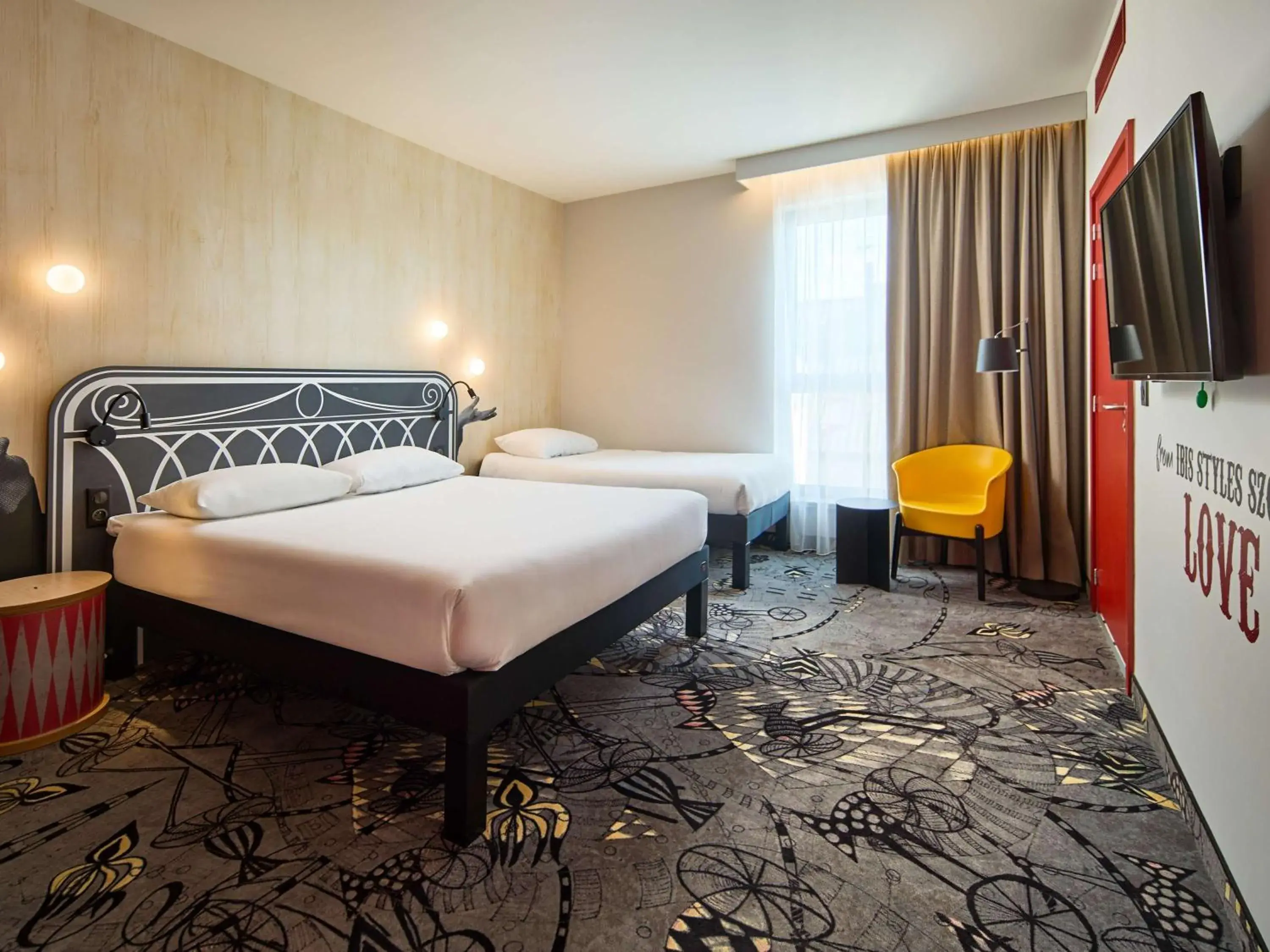 Bedroom, Bed in ibis Styles Szczecin Stare Miasto Bedroom, Bed in ibis Styles Szczecin Stare Miasto