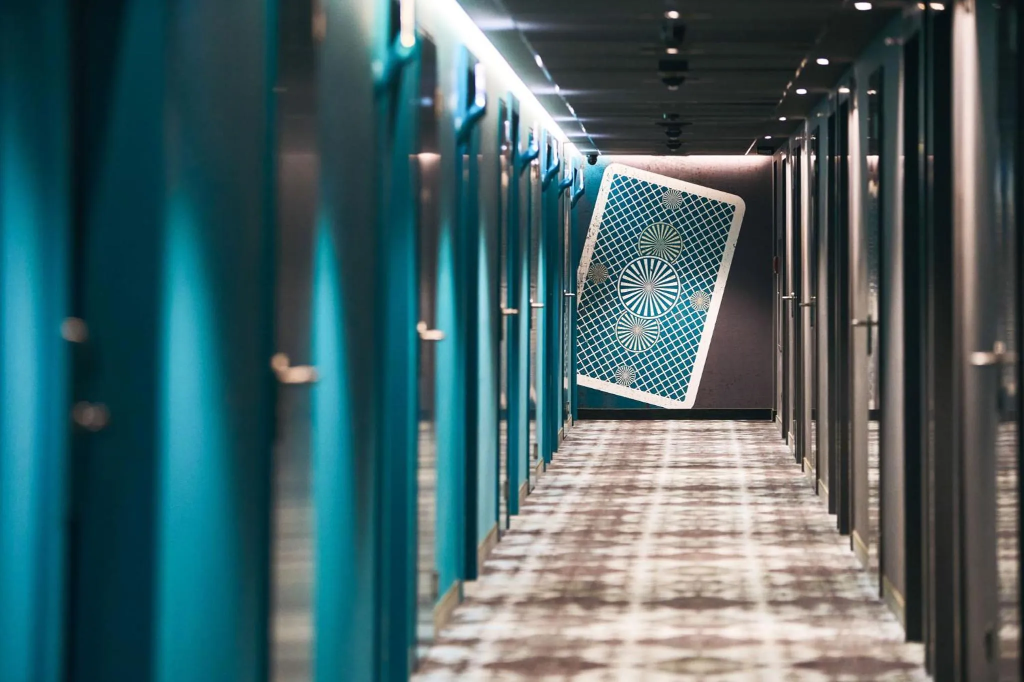 Decorative detail in ibis Styles Szczecin Stare Miasto