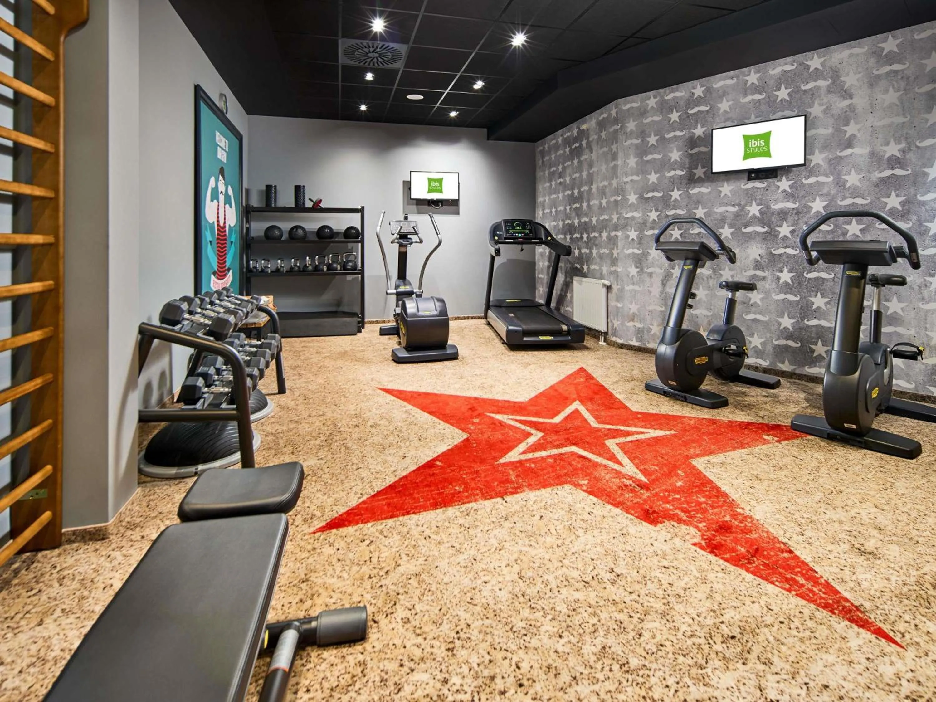 Fitness centre/facilities in ibis Styles Szczecin Stare Miasto