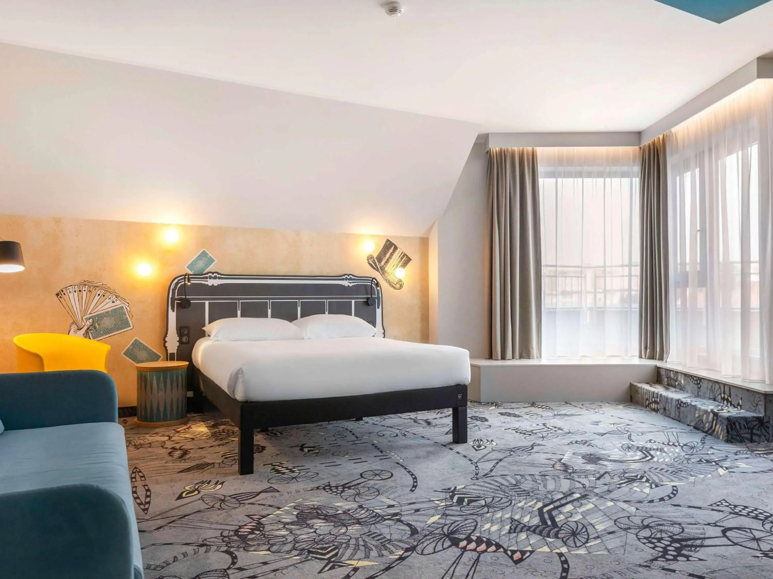 Bedroom, Bed in ibis Styles Szczecin Stare Miasto Bedroom, Bed in ibis Styles Szczecin Stare Miasto