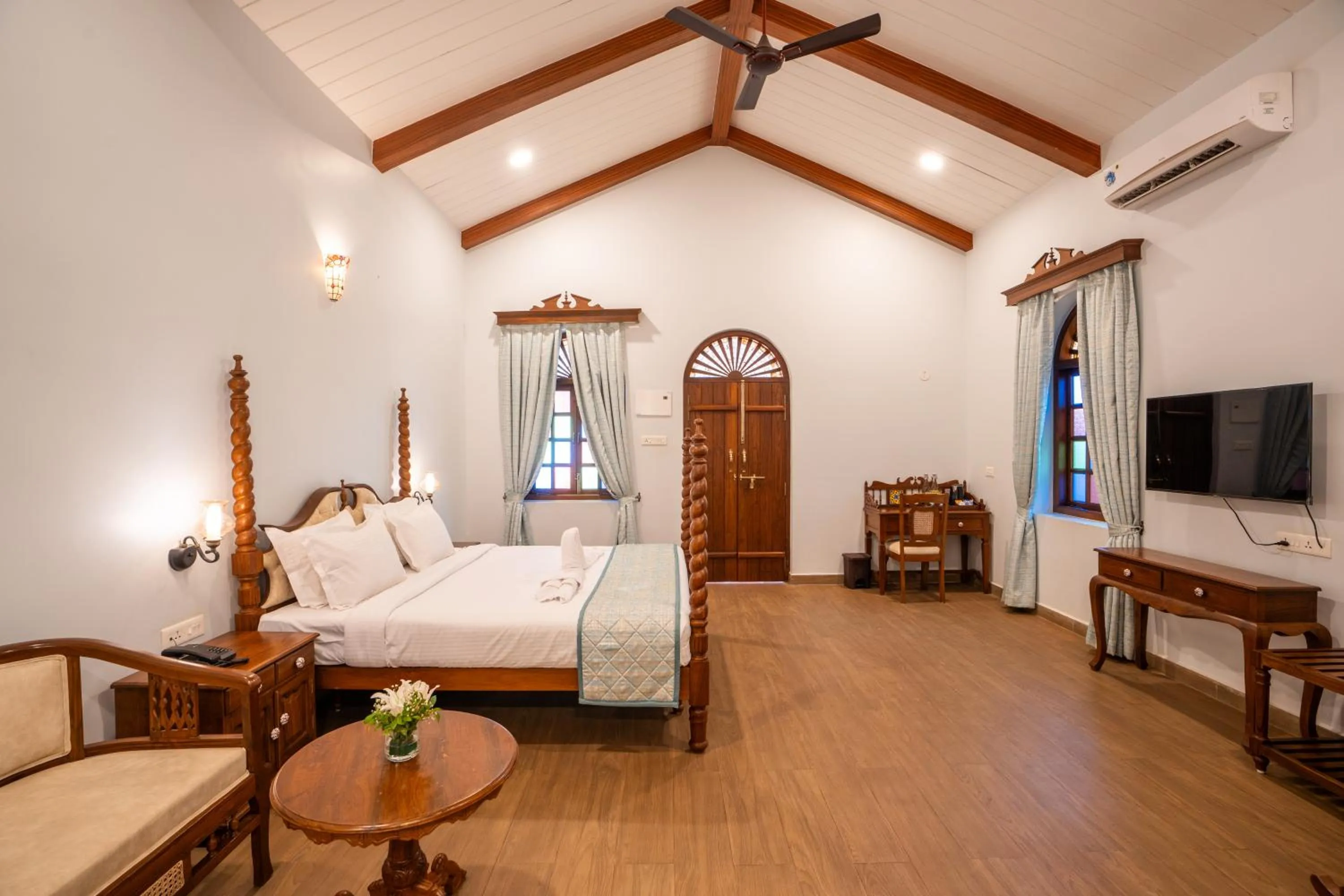 Living room, Bed in Casa Albuquerque
