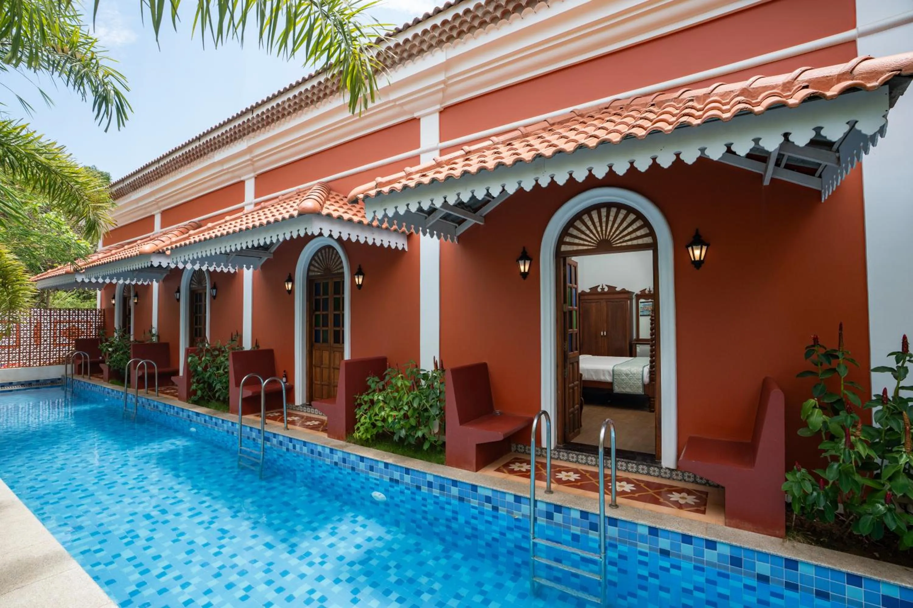 Pool view in Casa Albuquerque