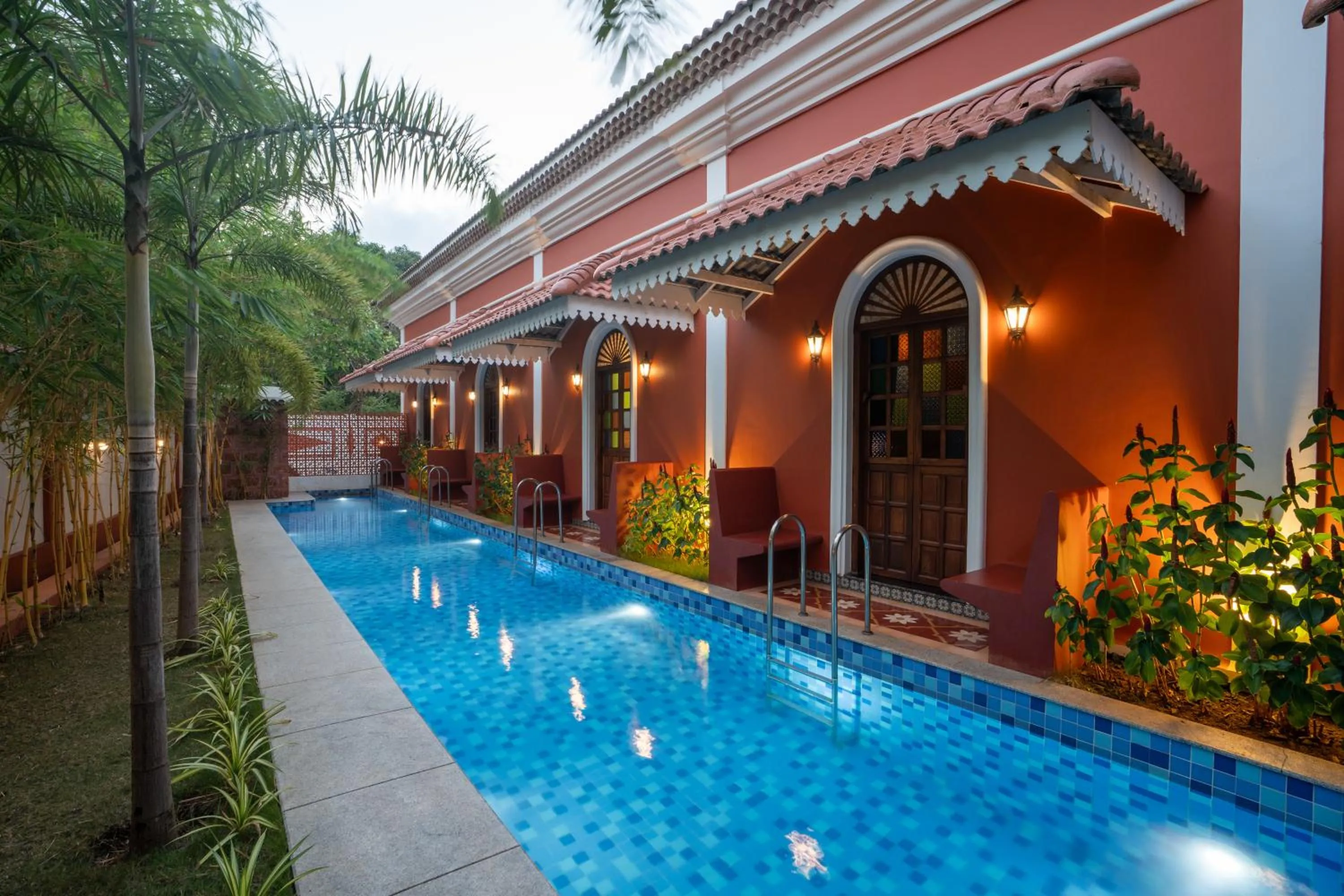 Pool view in Casa Albuquerque