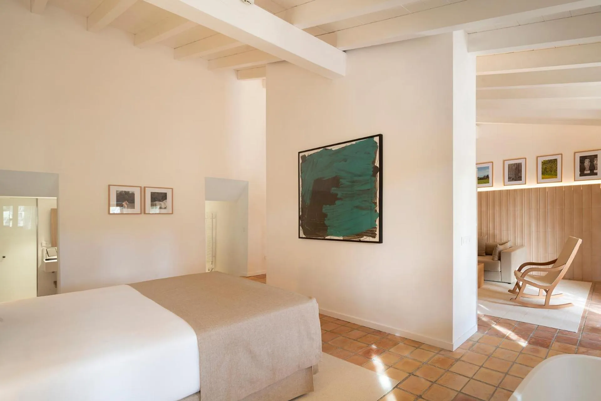 Bed in Es Figueral Nou Hotel Rural & Spa - Adults Only - Over 12