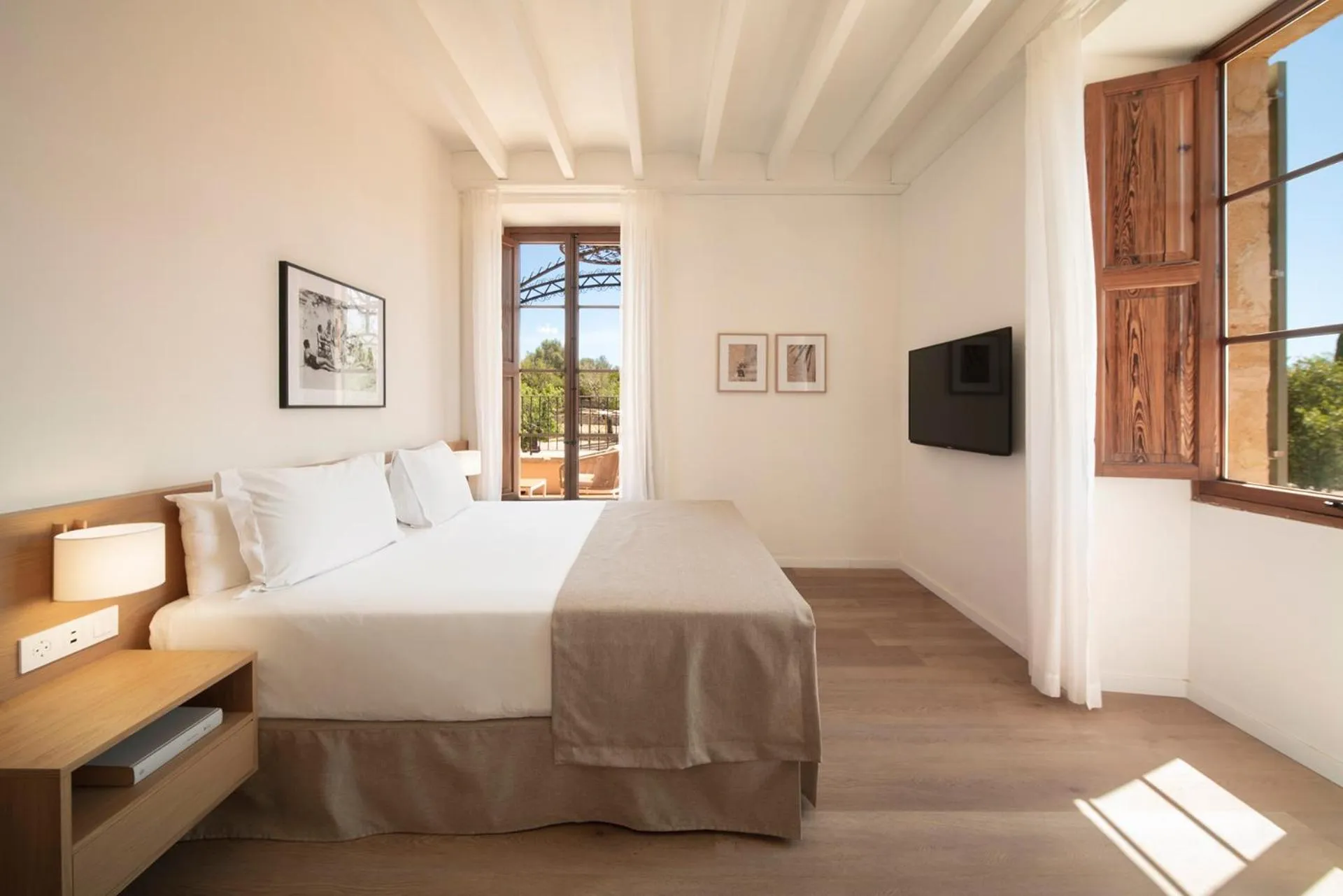 Bed in Es Figueral Nou Hotel Rural & Spa - Adults Only - Over 12