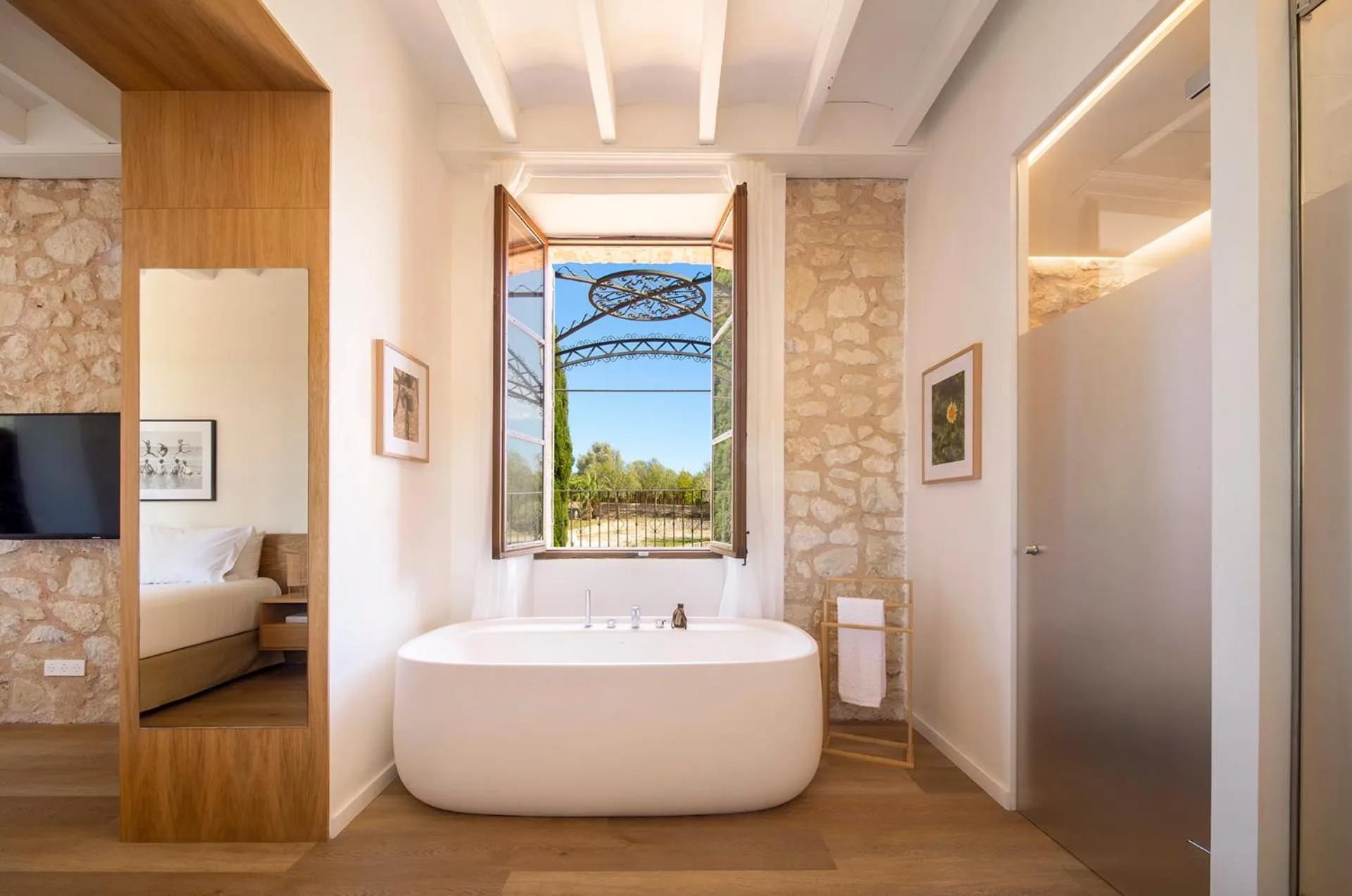 Bath in Es Figueral Nou Hotel Rural & Spa - Adults Only - Over 12