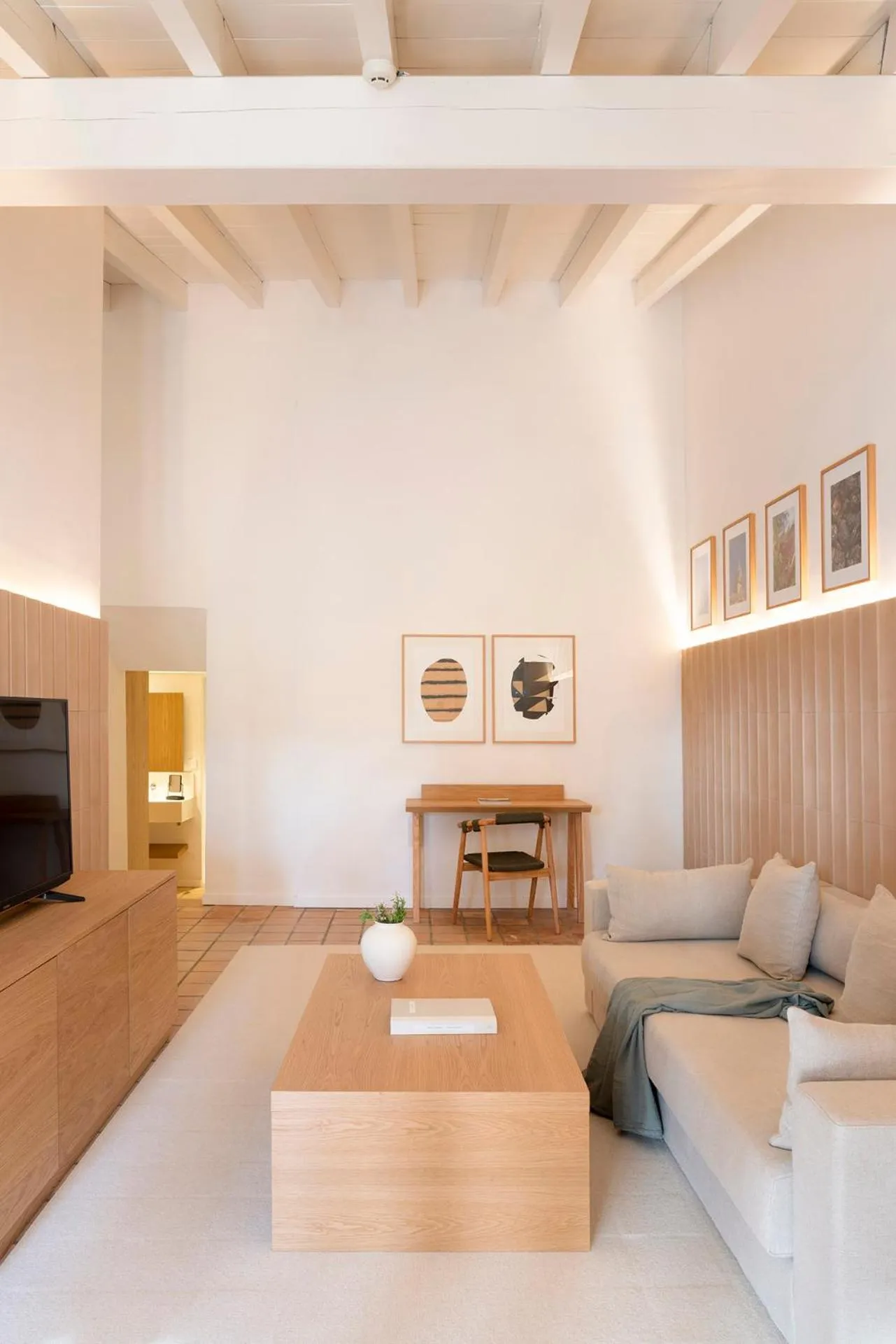 TV and multimedia in Es Figueral Nou Hotel Rural & Spa - Adults Only - Over 12