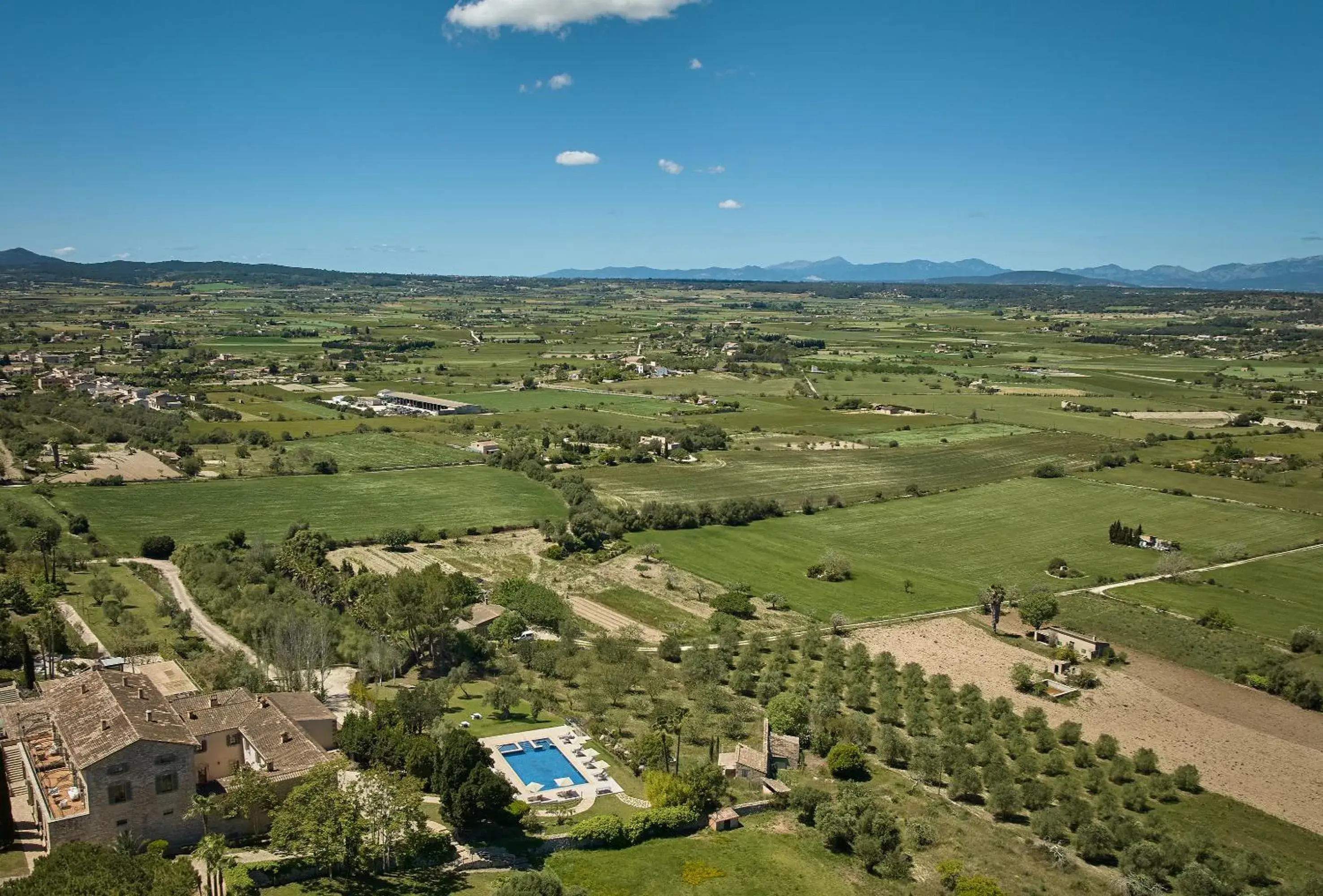 Bird's eye view in Es Figueral Nou Hotel Rural & Spa - Adults Only - Over 12 Bird's eye view in Es Figueral Nou Hotel Rural & Spa - Adults Only - Over 12