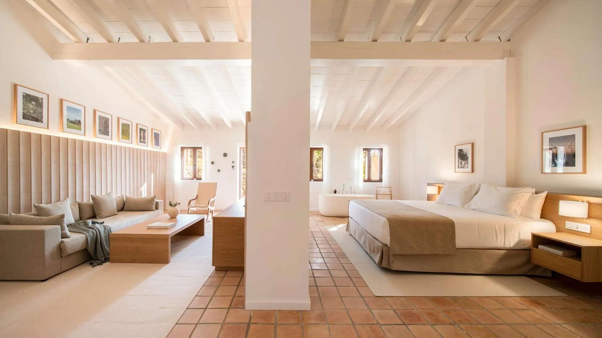 Bed in Es Figueral Nou Hotel Rural & Spa - Adults Only - Over 12