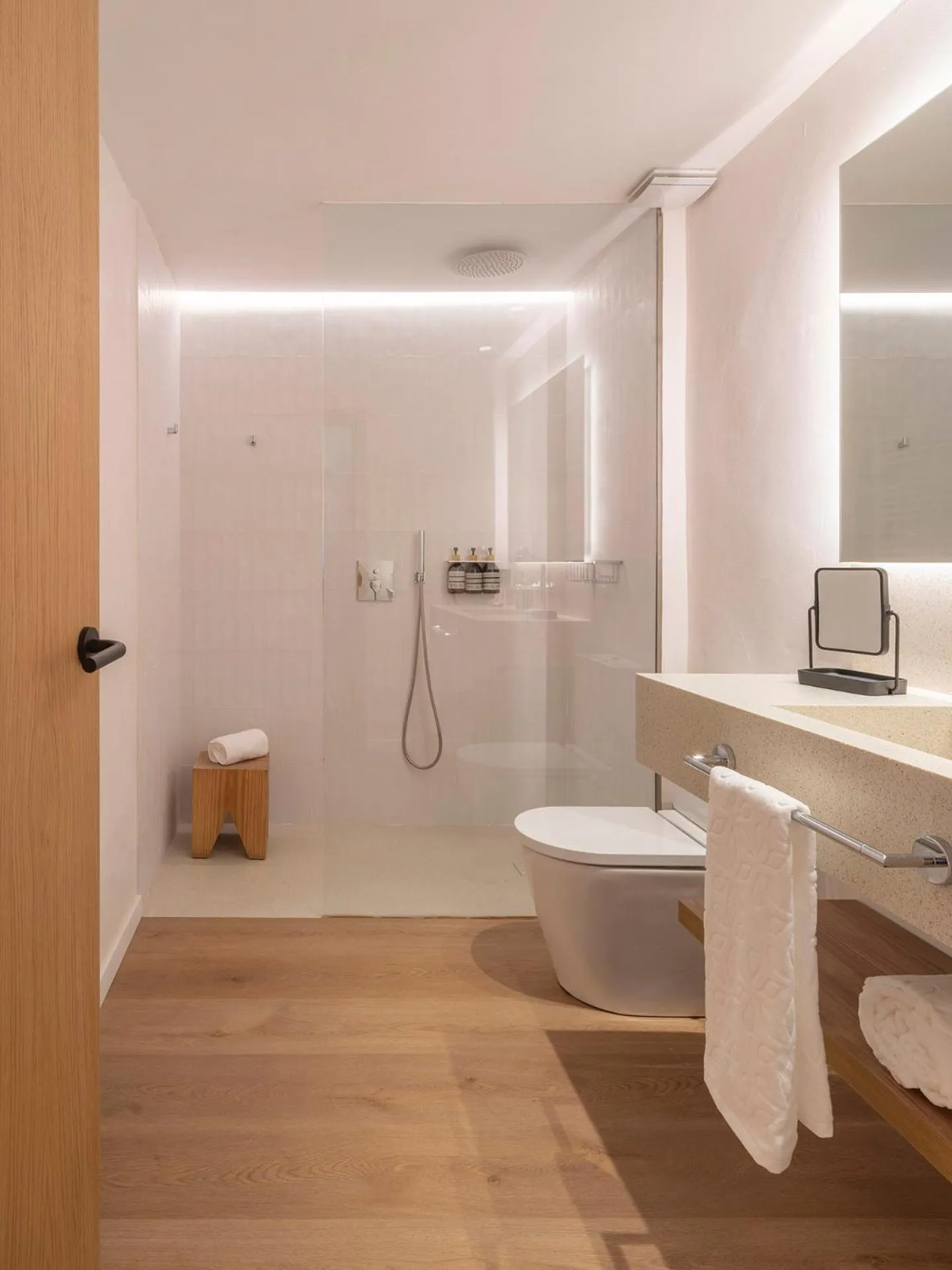 Shower in Es Figueral Nou Hotel Rural & Spa - Adults Only - Over 12