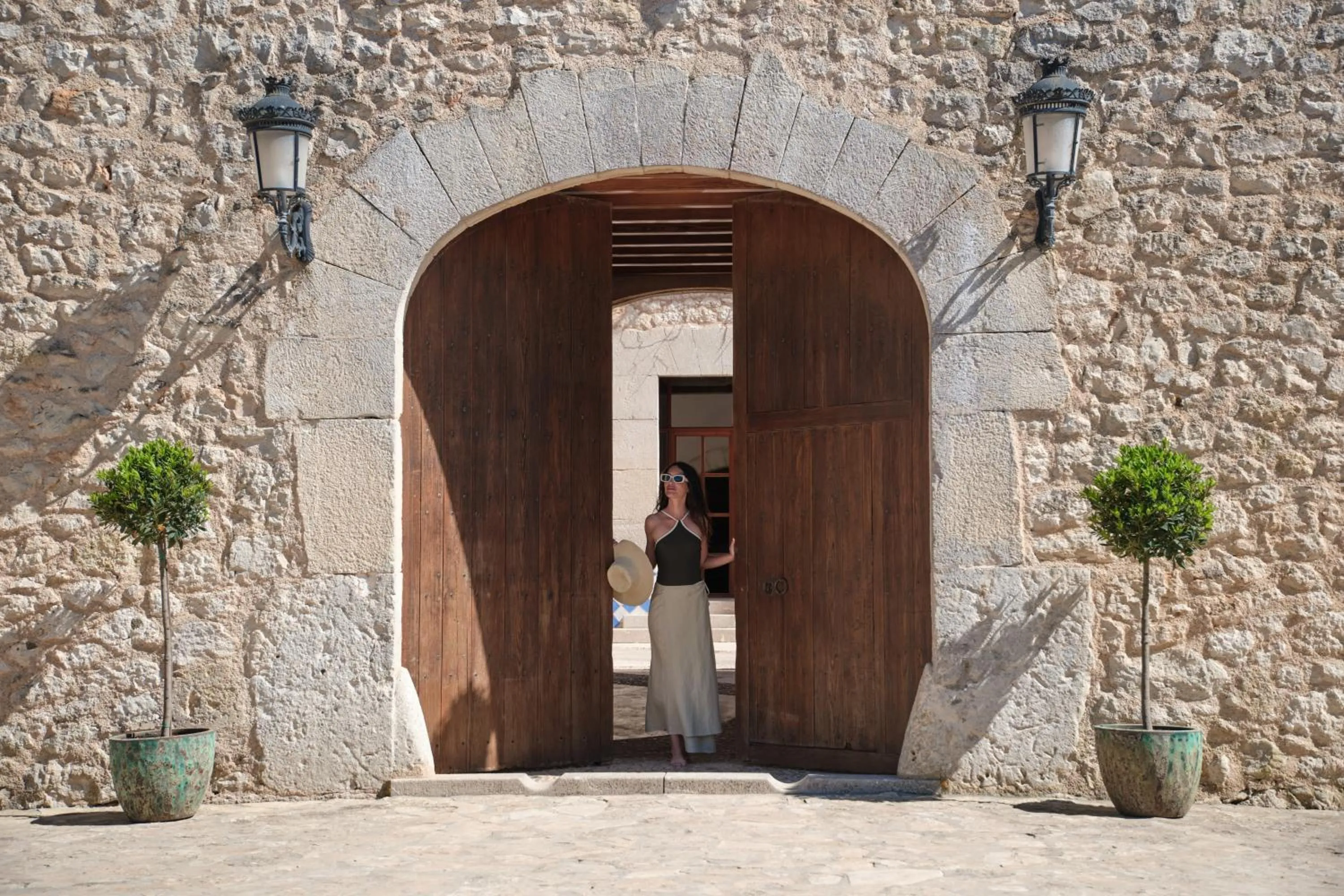 Patio in Es Figueral Nou Hotel Rural & Spa - Adults Only - Over 12