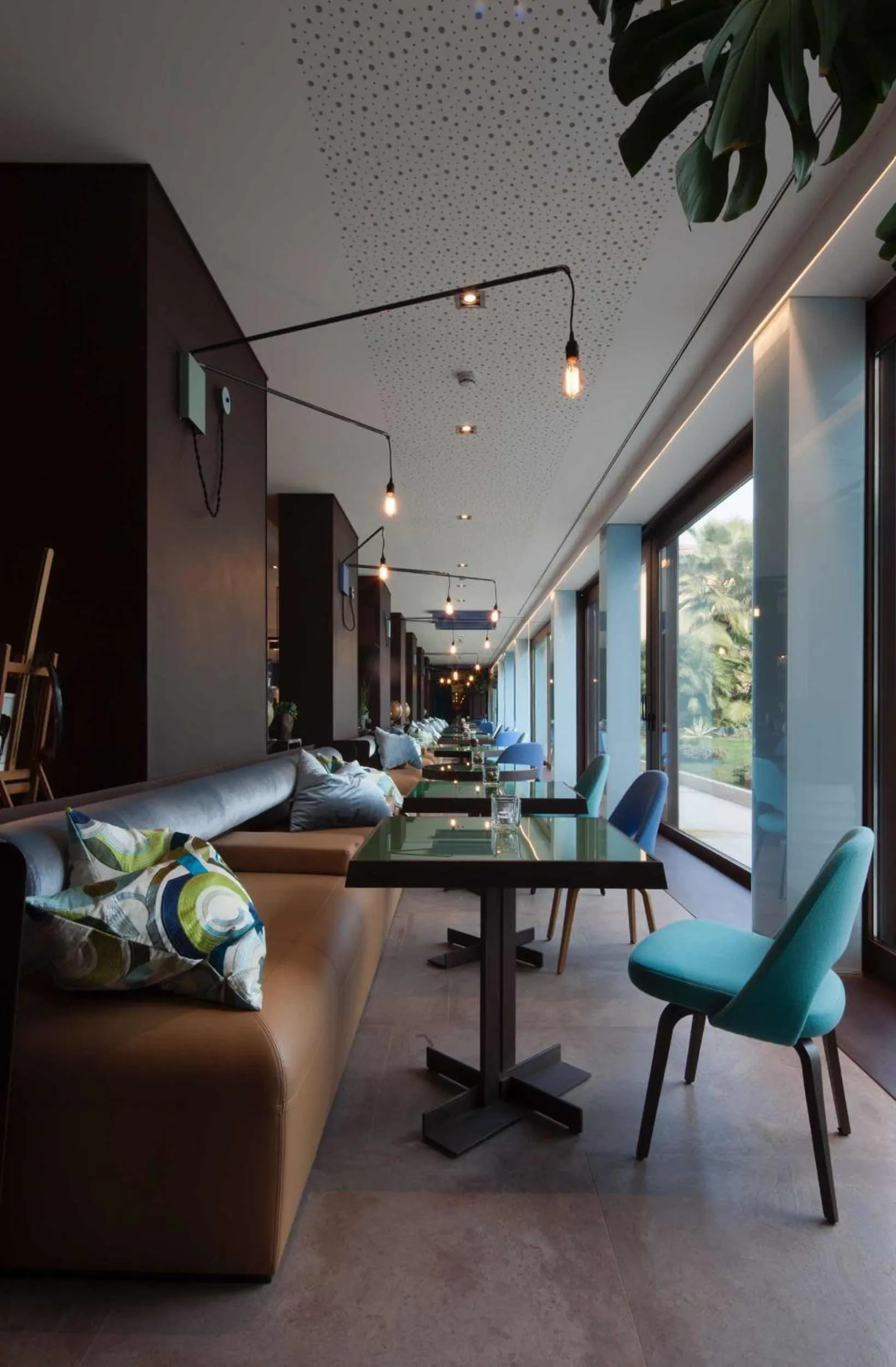 Communal lounge/ TV room in Park Hotel