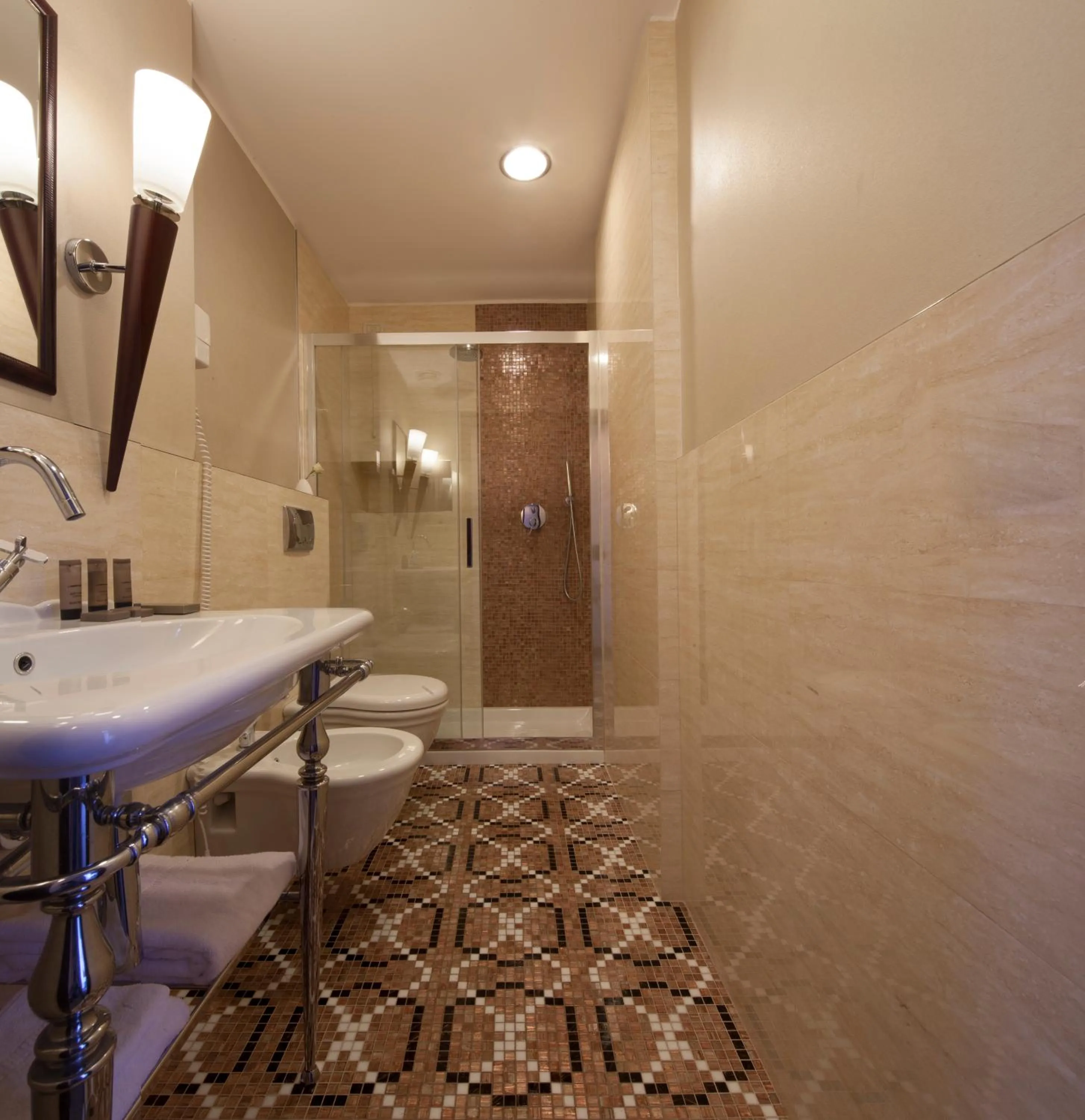 Shower in Park Hotel