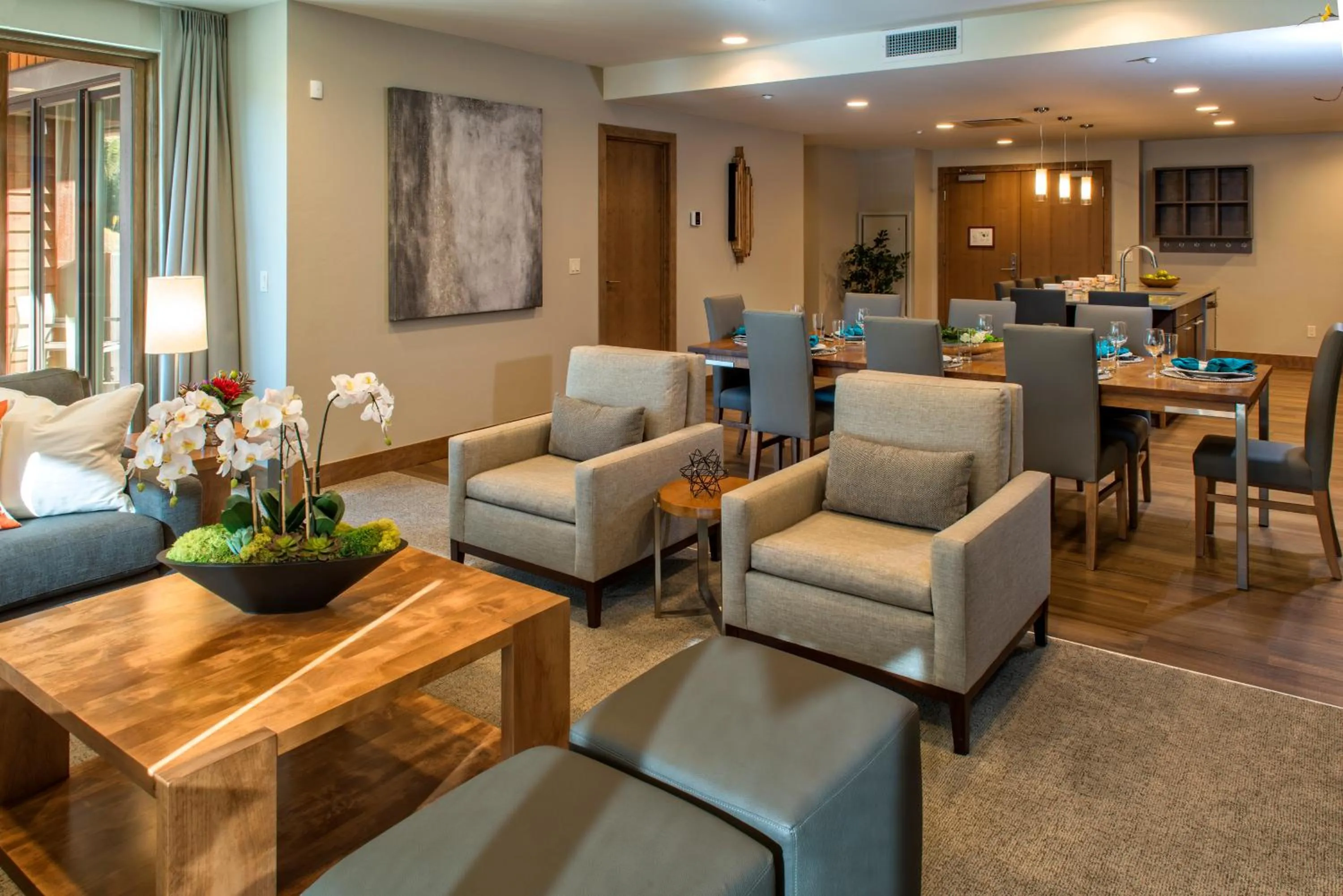 Living room in Grand Colorado on Peak 8