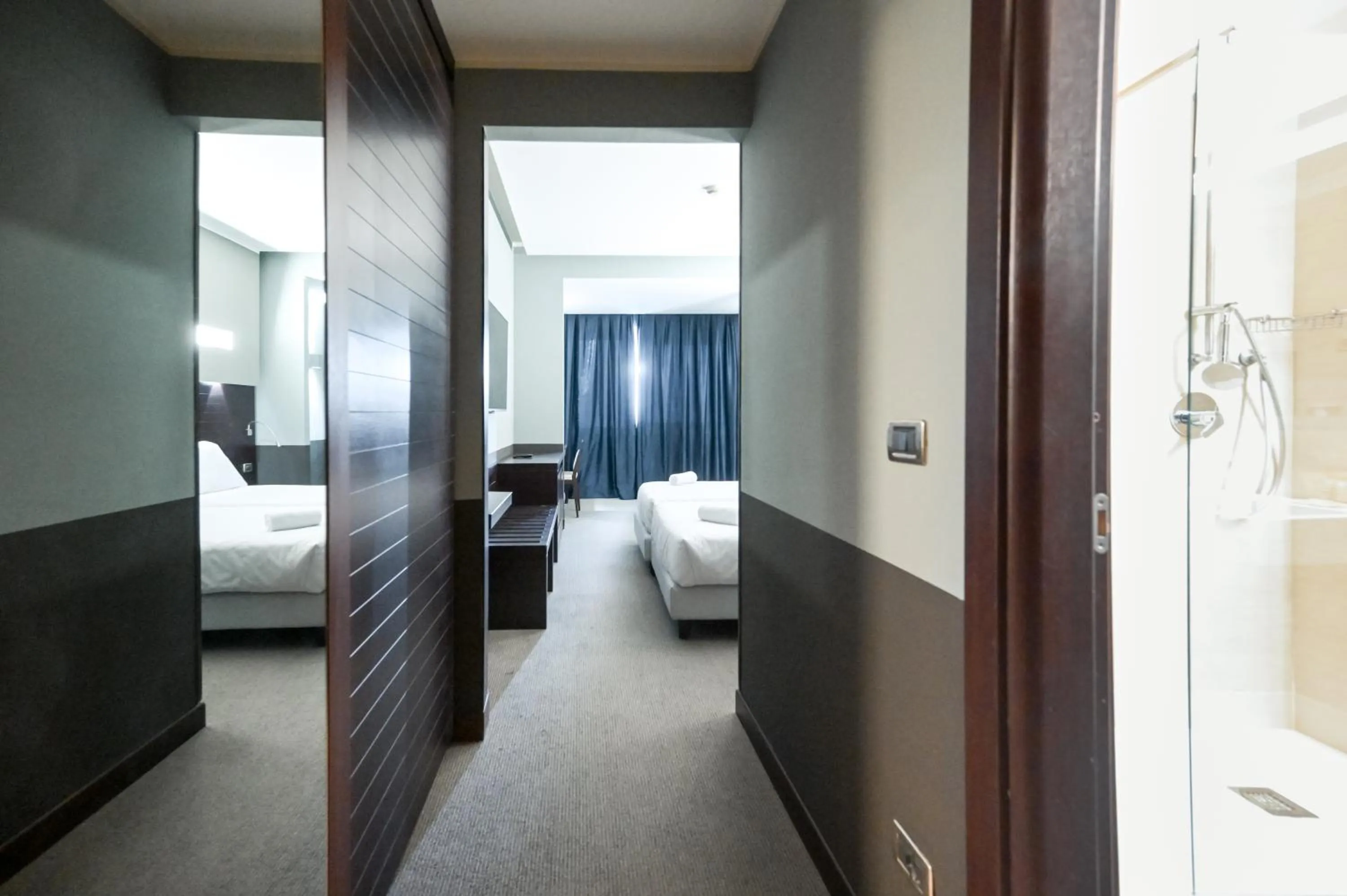 Bedroom, Bed in Hotel Selene Pomezia