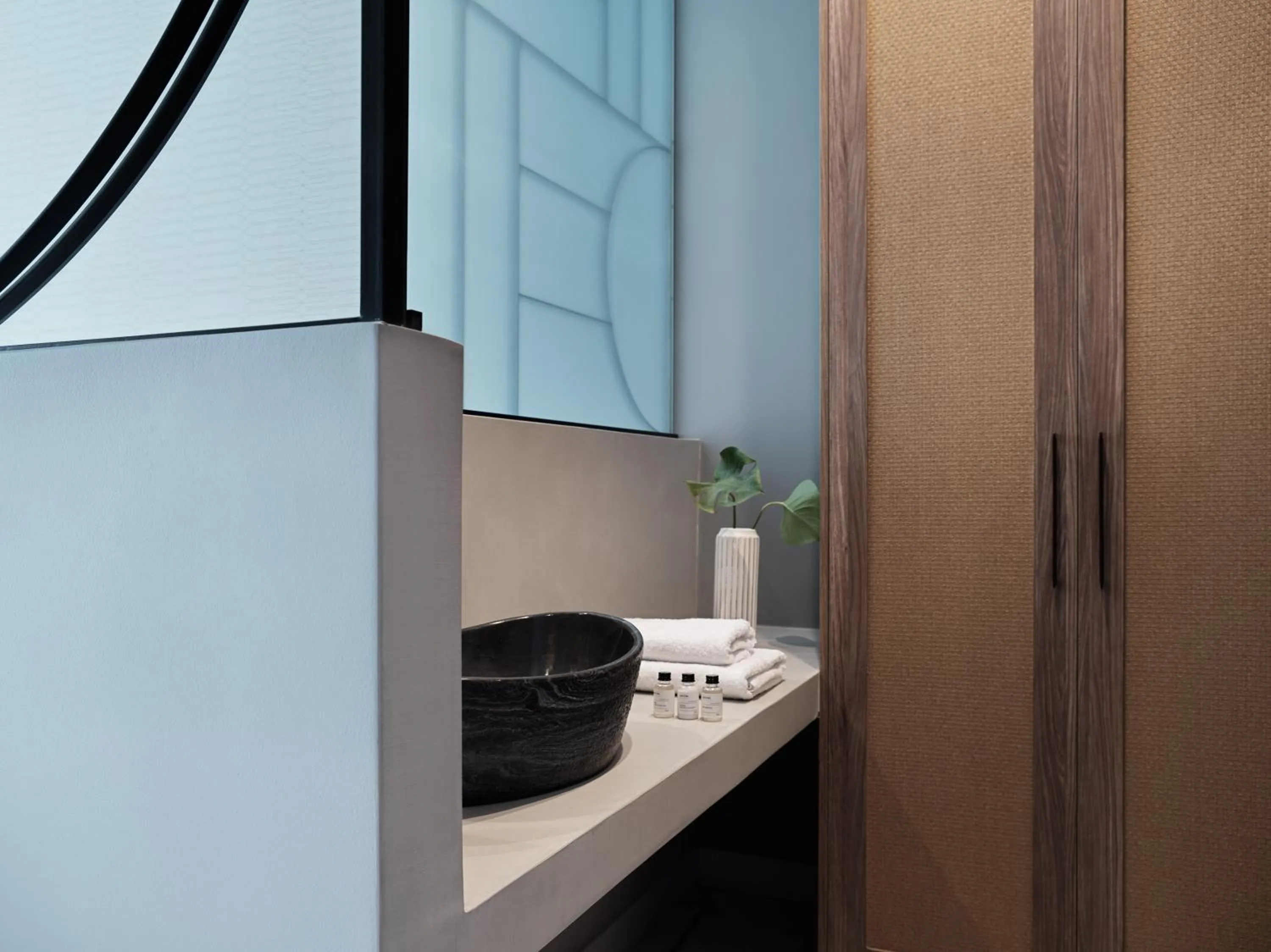 Bathroom in Athens City View Urban Suites