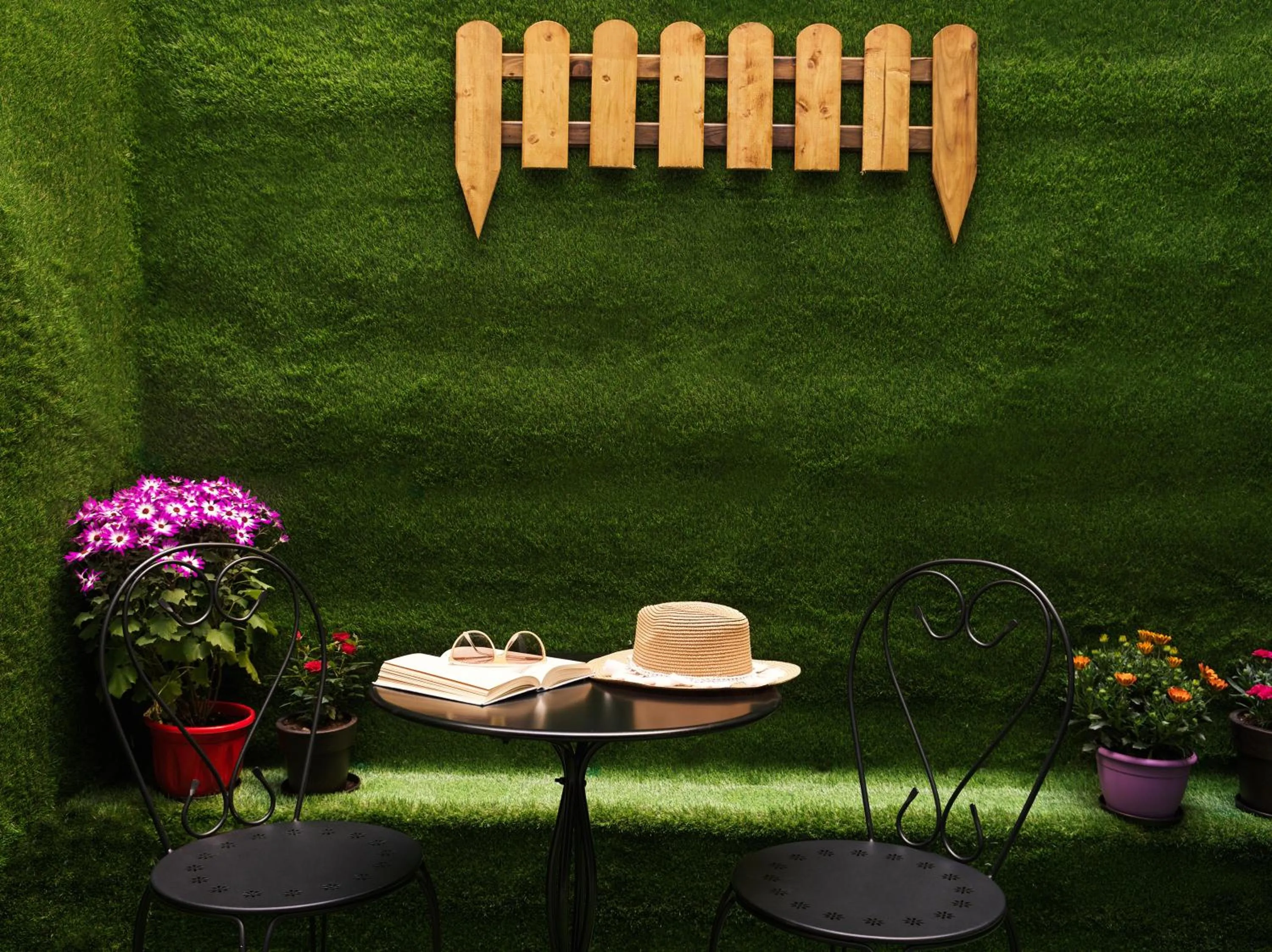 Garden in Athens City View Urban Suites