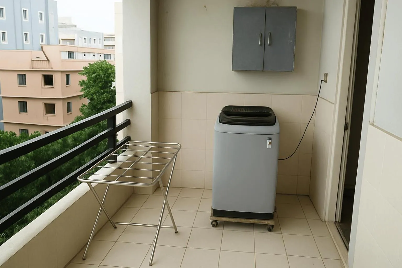 Balcony/Terrace in White Fern Stays Serviced Apartments - Gachibowli