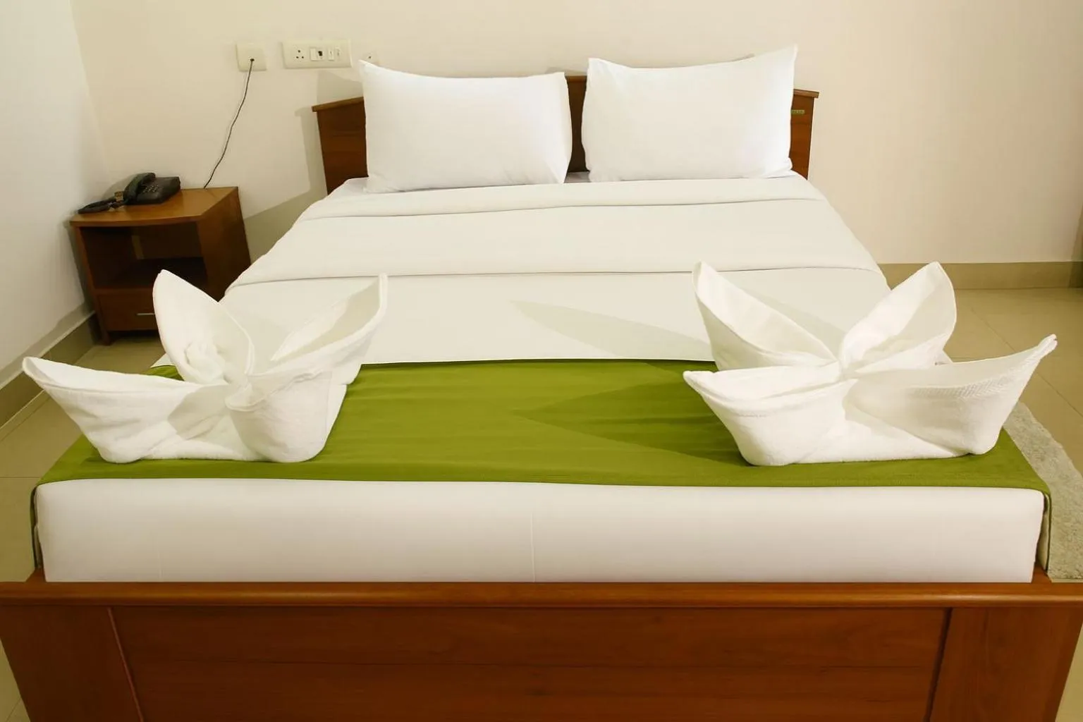 Bedroom, Bed in White Fern Stays Serviced Apartments - Gachibowli