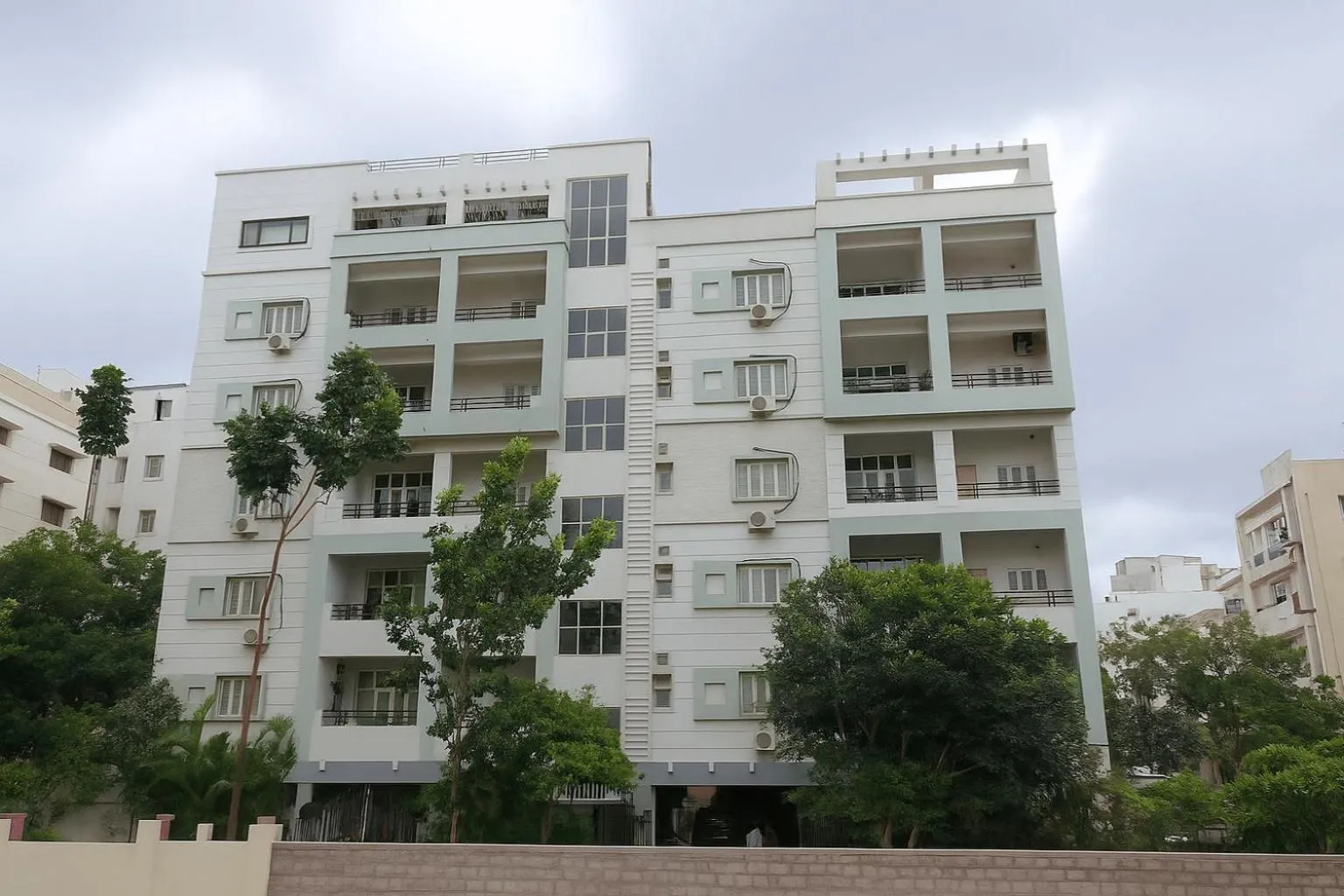 Facade/entrance in White Fern Stays Serviced Apartments - Gachibowli