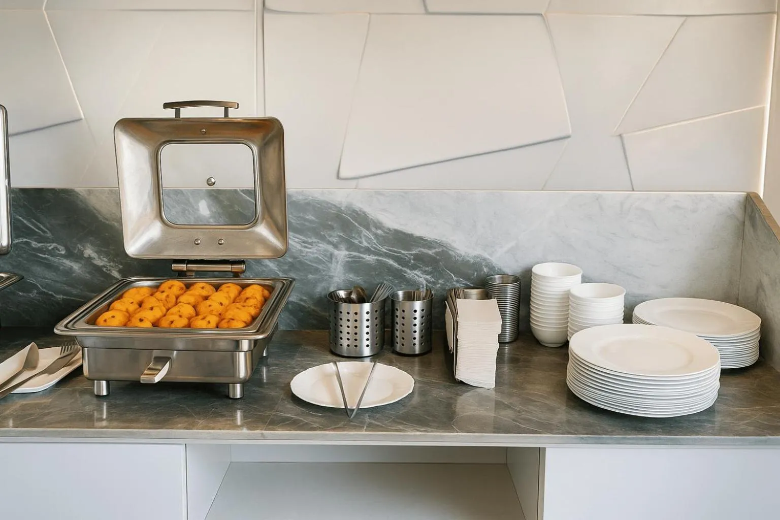 Food in White Fern Stays Serviced Apartments - Gachibowli