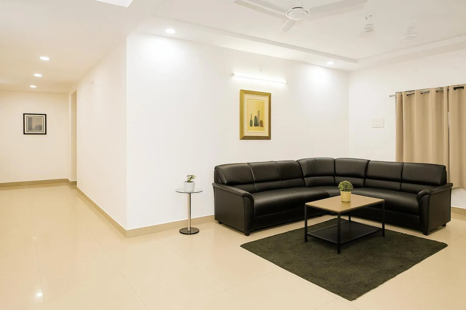 Living room in White Fern Stays Serviced Apartments - Gachibowli
