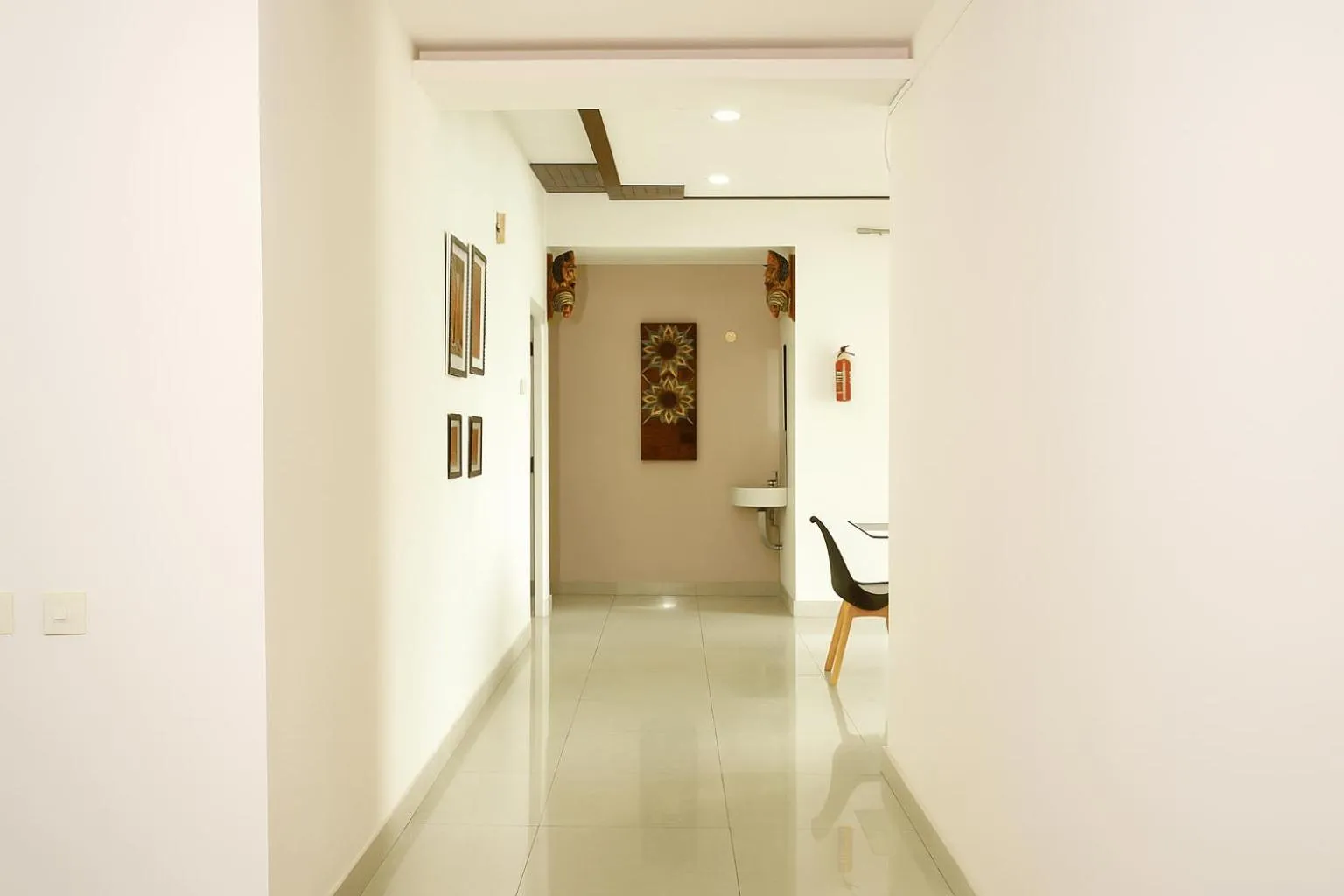 Living room in White Fern Stays Serviced Apartments - Gachibowli