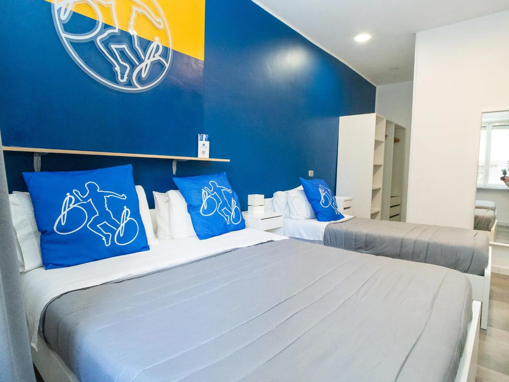 Bed in B&B i Murales