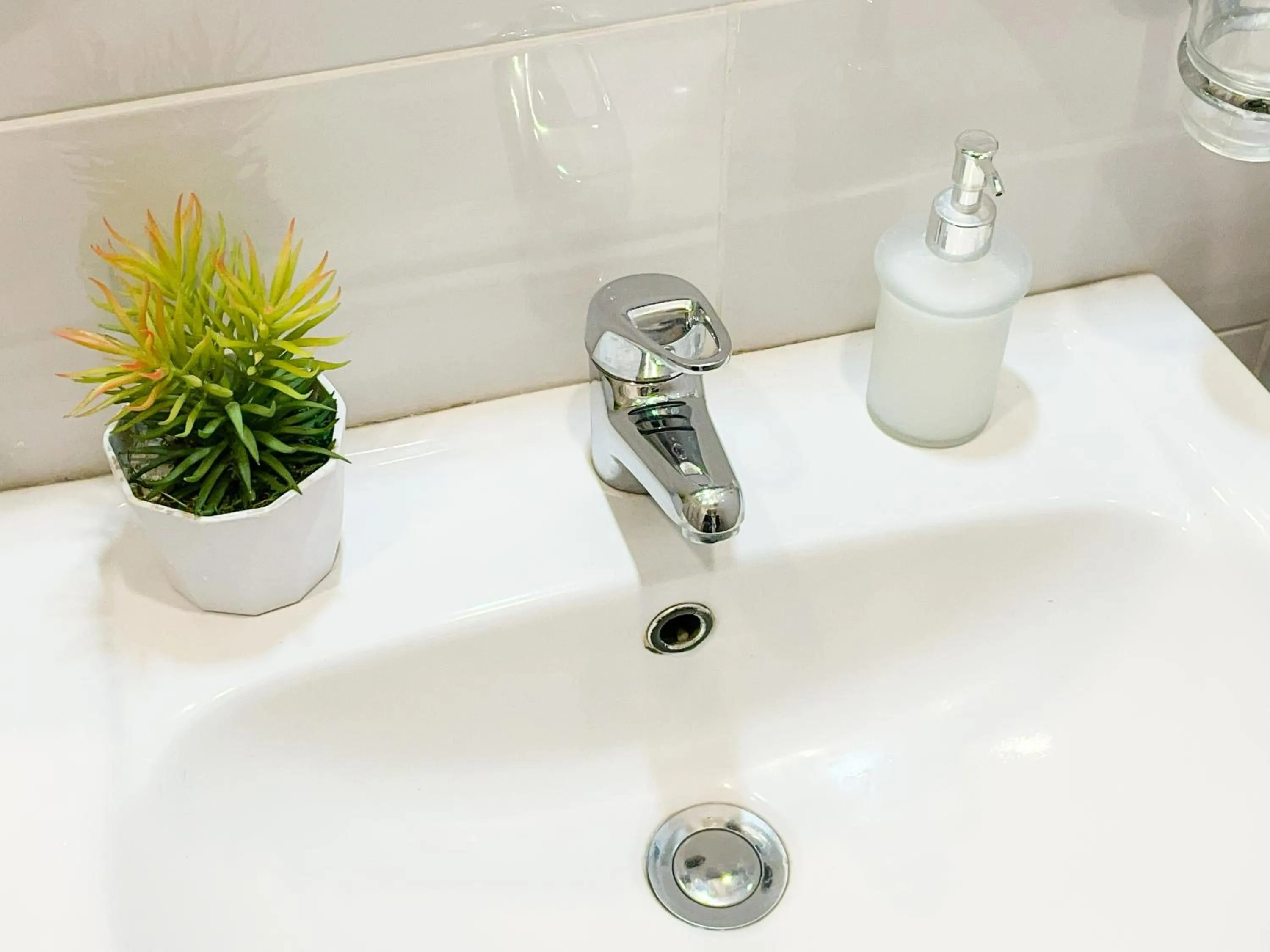 Bathroom in B&B i Murales