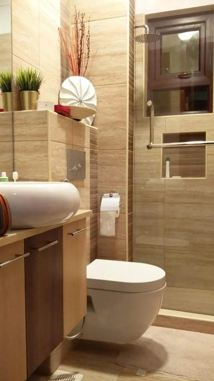 Shower in English Point Residence Beach Apartments Mombasa