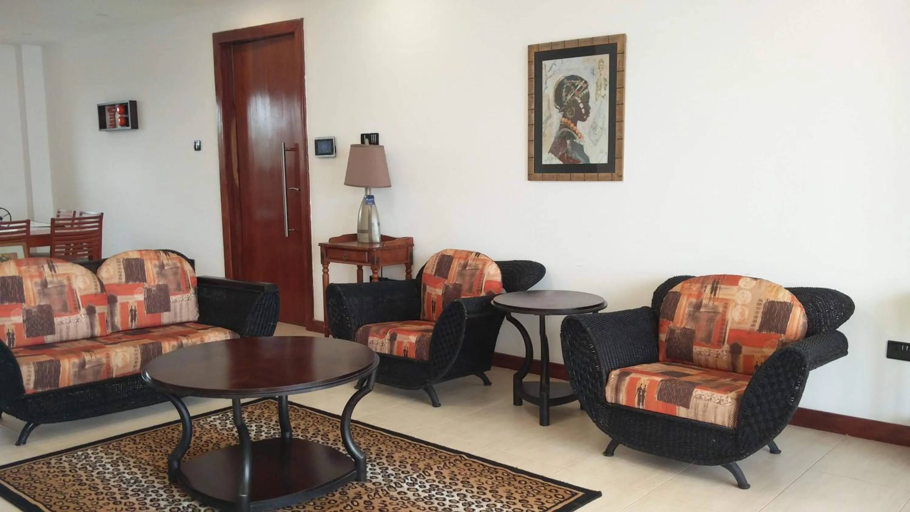 Living room in English Point Residence Beach Apartments Mombasa
