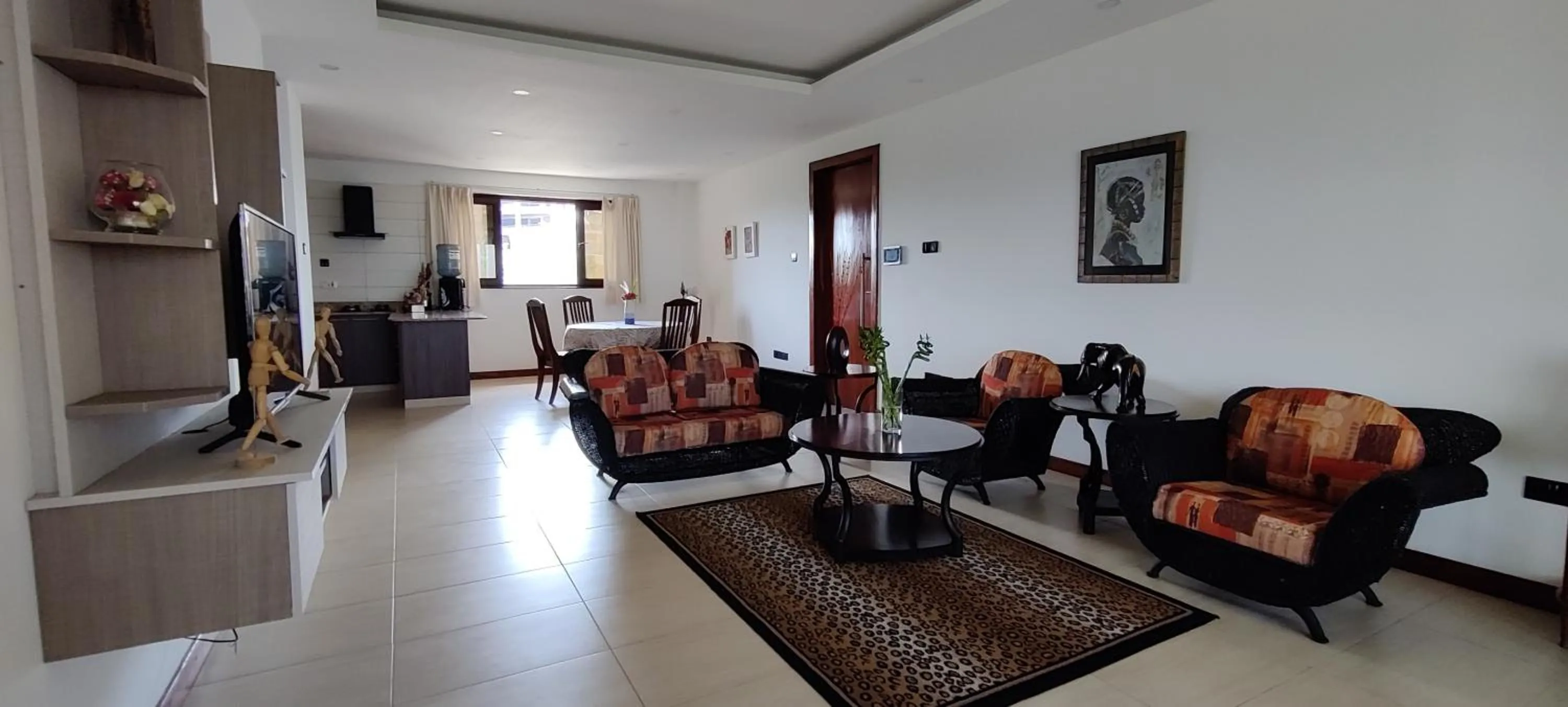 Living room in English Point Residence Beach Apartments Mombasa