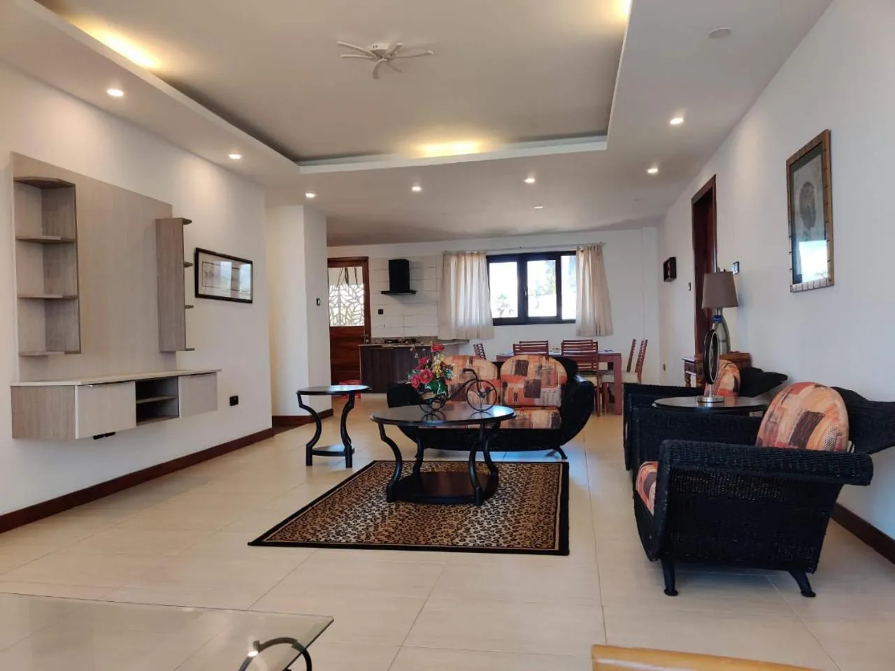 Living room in English Point Residence Beach Apartments Mombasa
