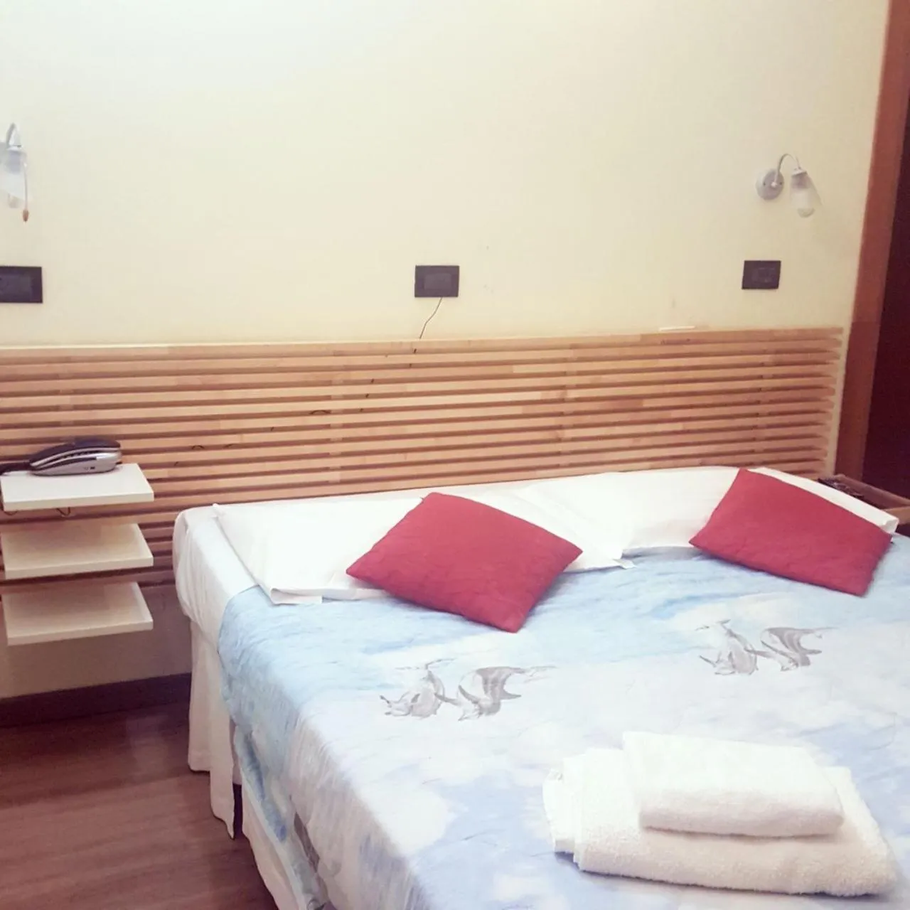 Bed in Hotel Le Tre Stazioni