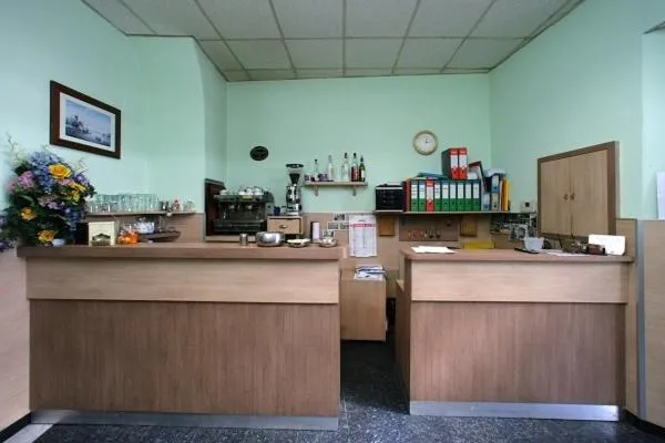 Decorative detail in Hotel Le Tre Stazioni