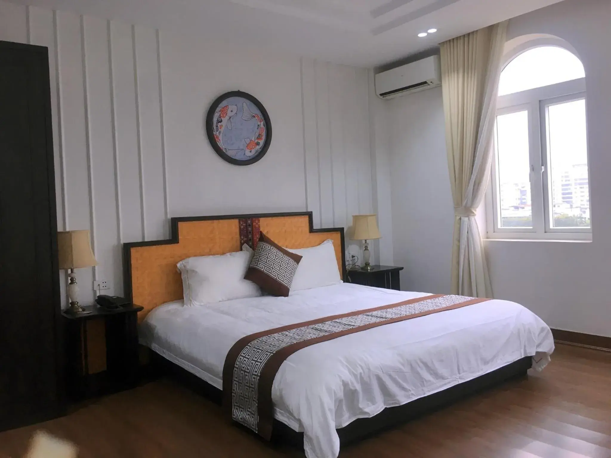 Bed in SONG HONG VIEW HOTEL Bed in SONG HONG VIEW HOTEL