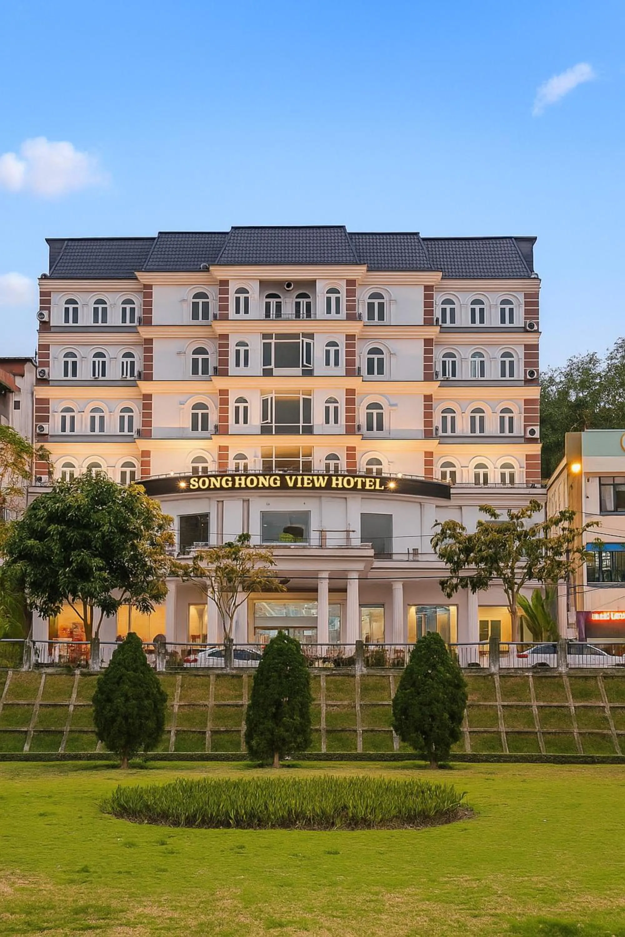 Property building in SONG HONG VIEW HOTEL