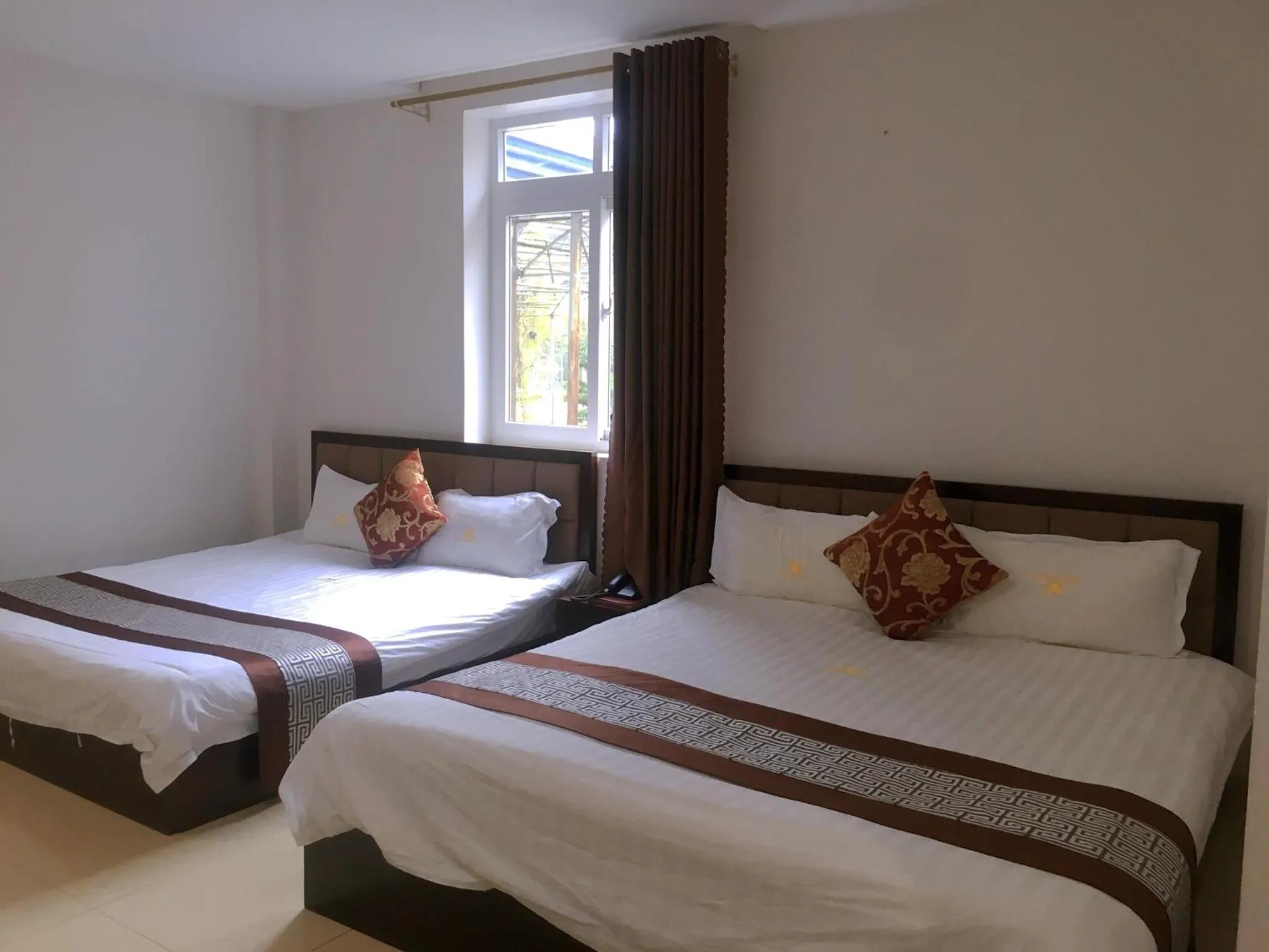 Bed in SONG HONG VIEW HOTEL