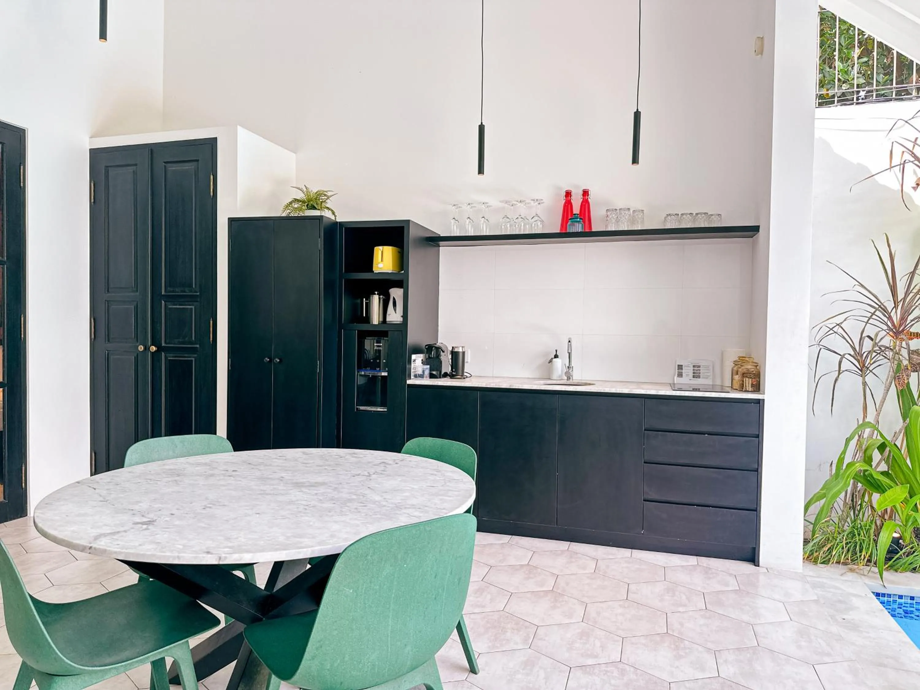 kitchen in Villa Harris Canggu