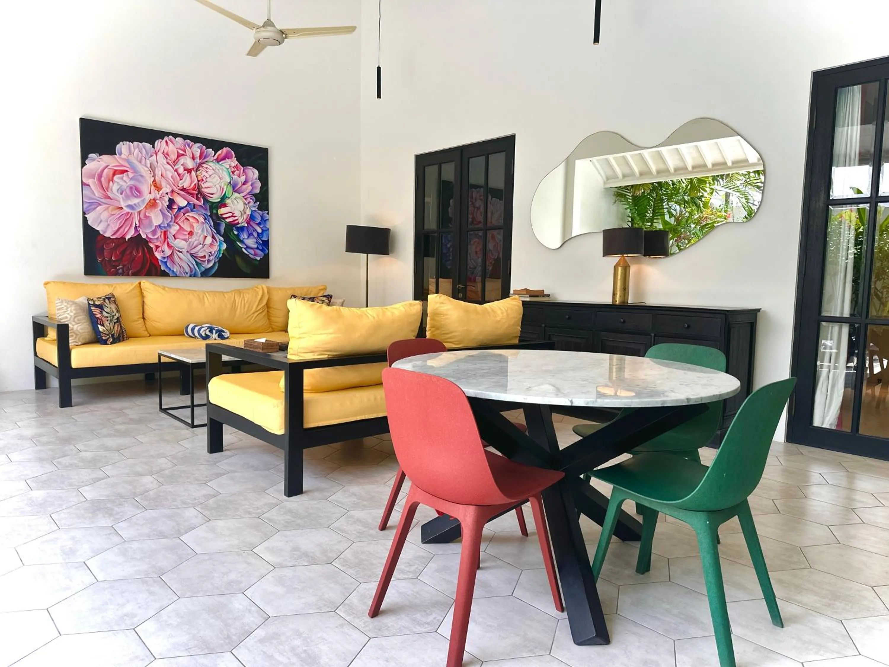 Living room in Villa Harris Canggu