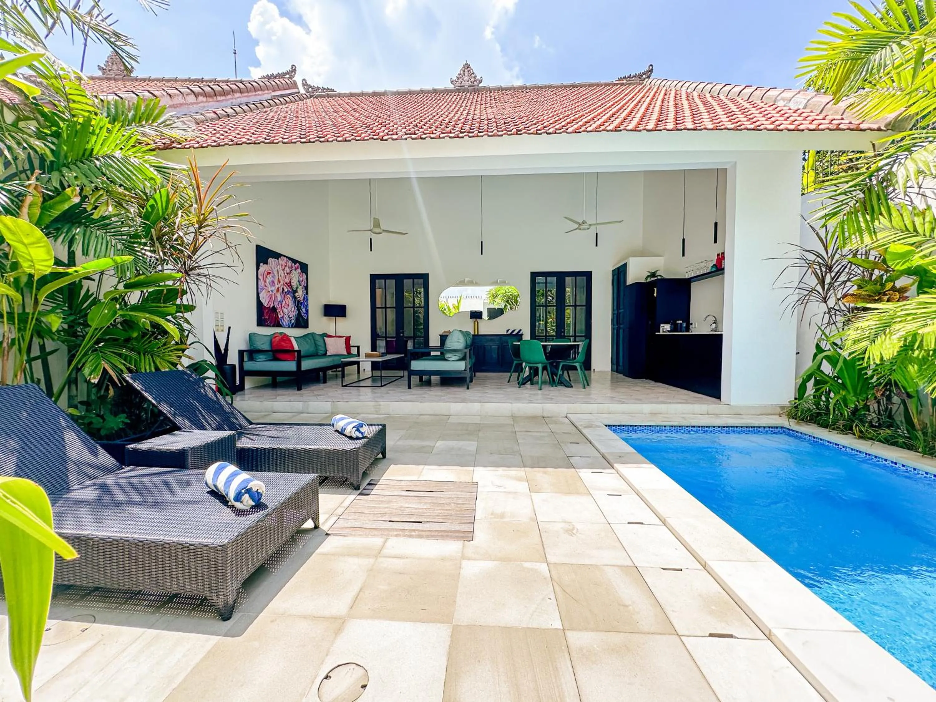 Garden in Villa Harris Canggu