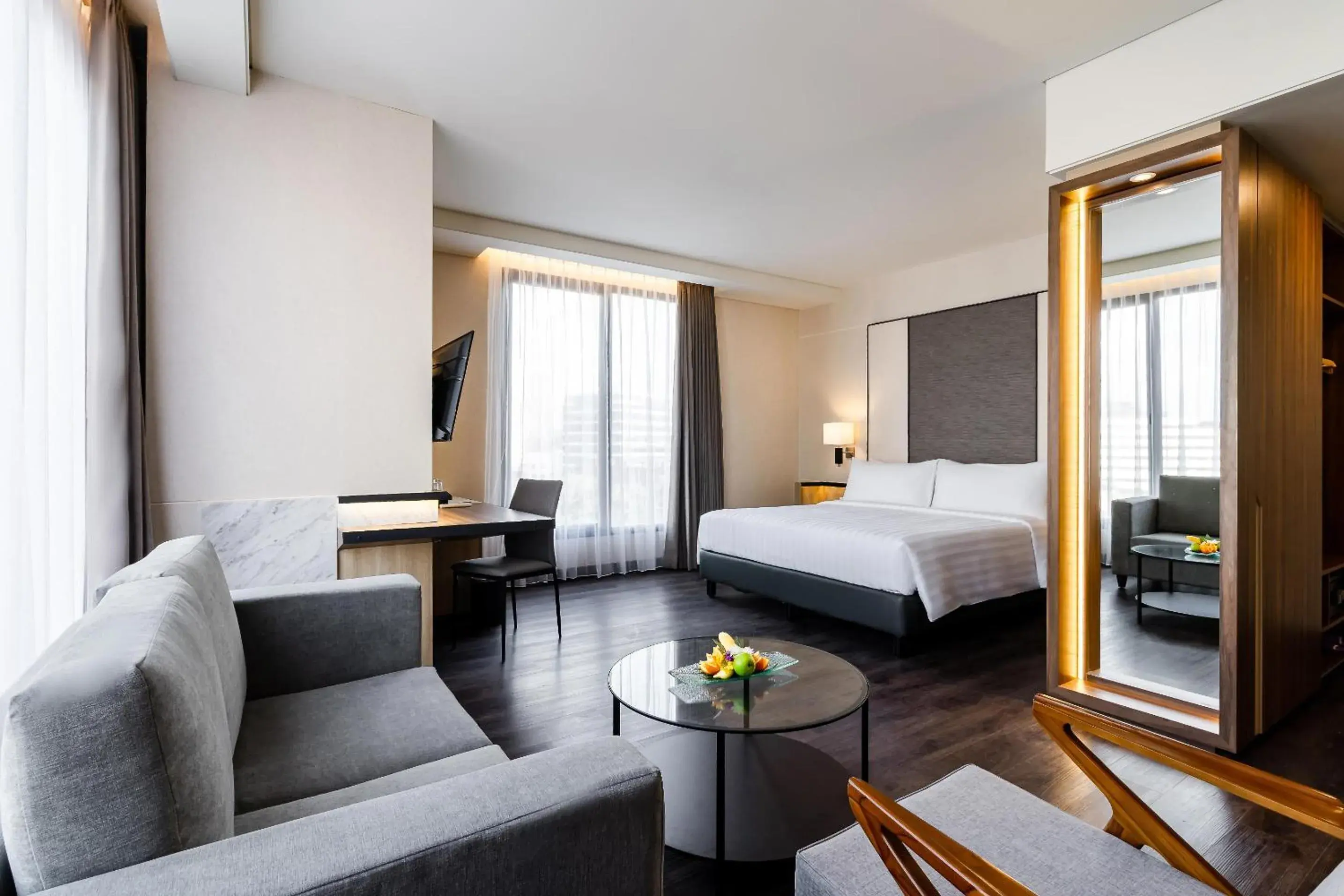 Photo of the whole room, Bed in Quest Prime Pemuda - Semarang Photo of the whole room, Bed in Quest Prime Pemuda - Semarang